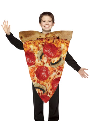 Kids Walking Pizza Slice Costume