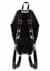 Bat Studded Quilted Faux Patent Coffin Backpack Alt 1