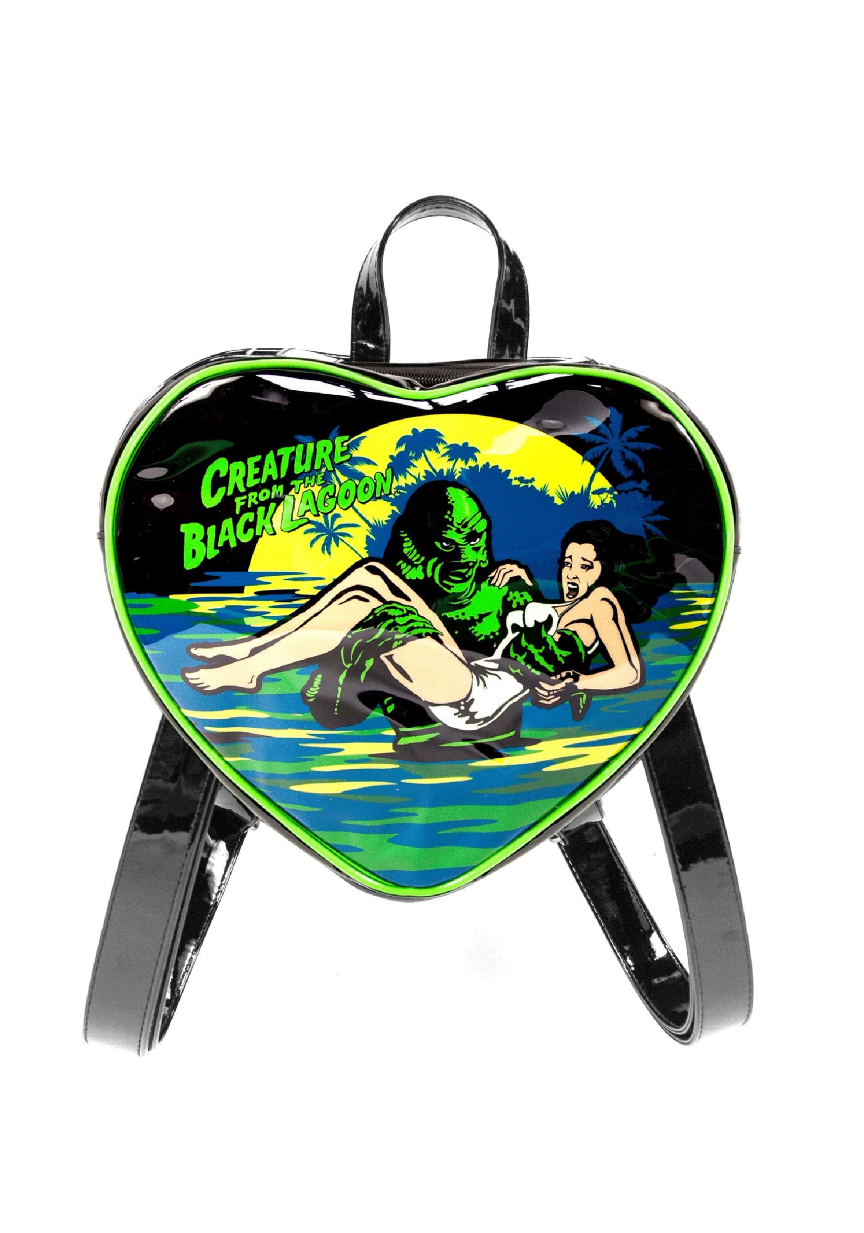 Creature From The Black Lagoon Heart-Shaped Backpack