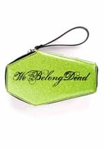 We Belong Dead Glitter Patent Coffin Wallet