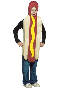 Walking Kids Hot Dog Costume