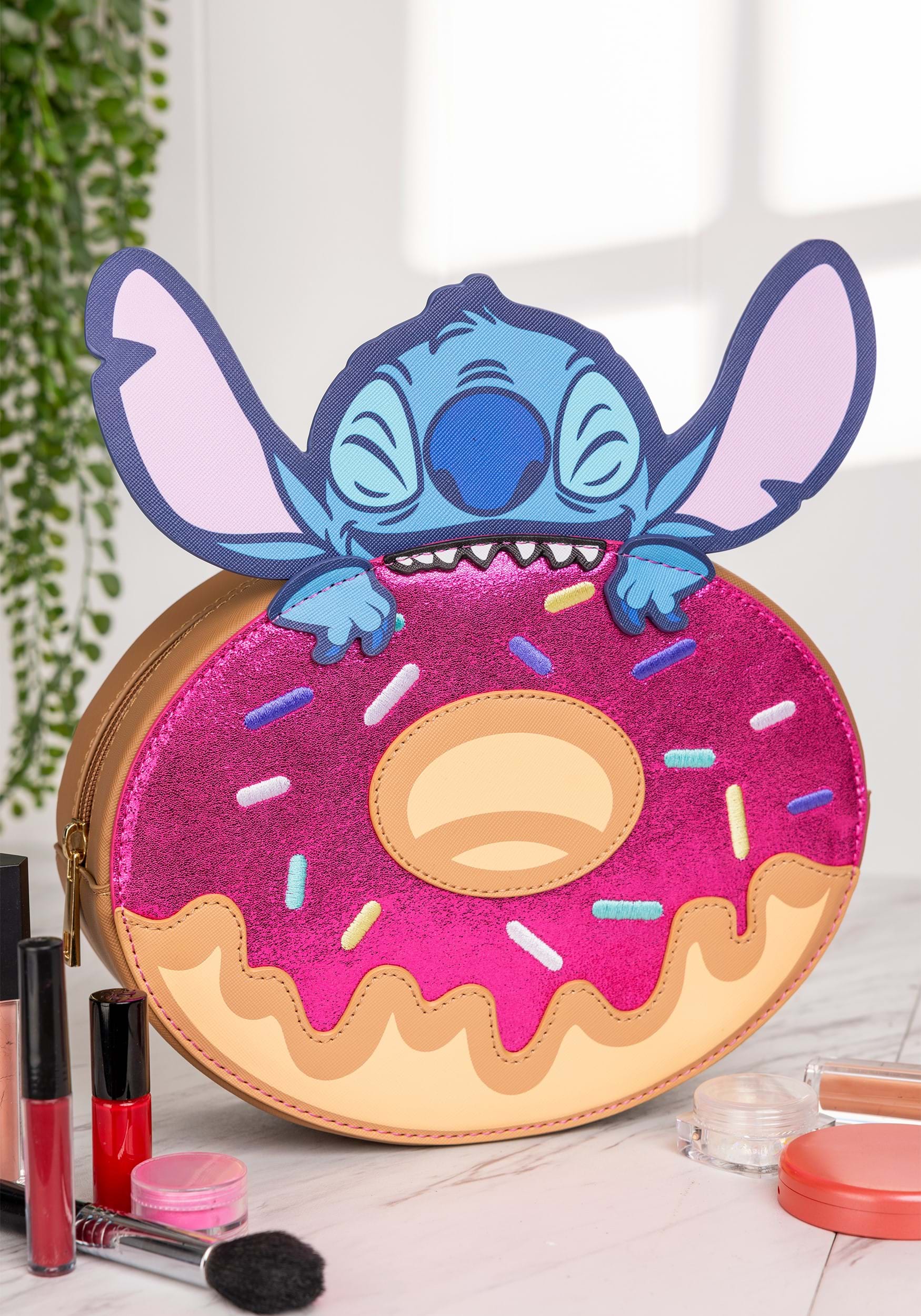 Sweet Tooth Disney Stitch Die Cut Travel Cosmetic Bag