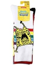 SpongeBob Krabby Patty Patrick 3 Pair Crew Socks Alt 4