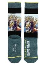 Adult Dragon Ball Z Super Saiyan Crew Socks Alt 1