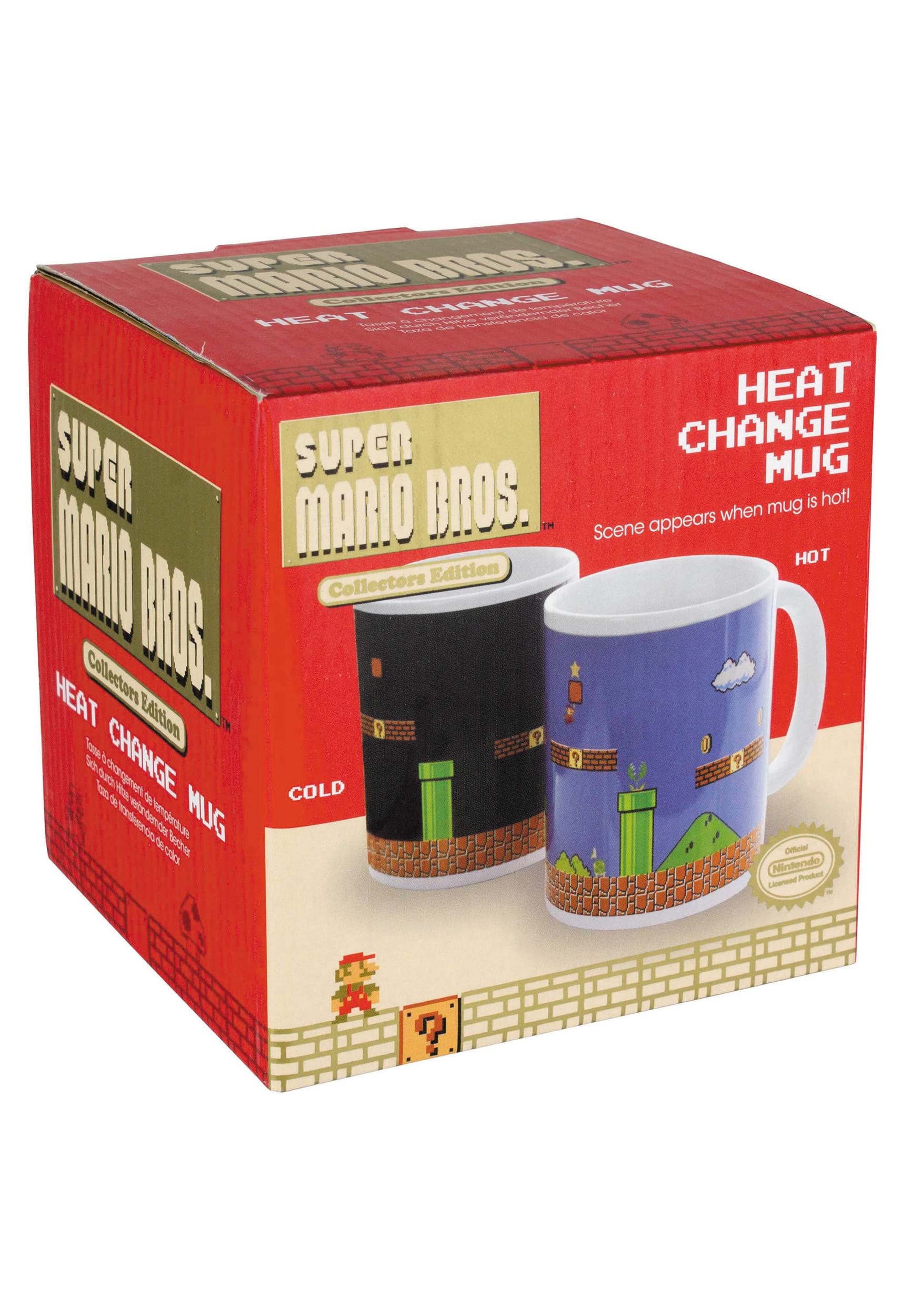 Classic Super Mario Bros. Heat Change Mug