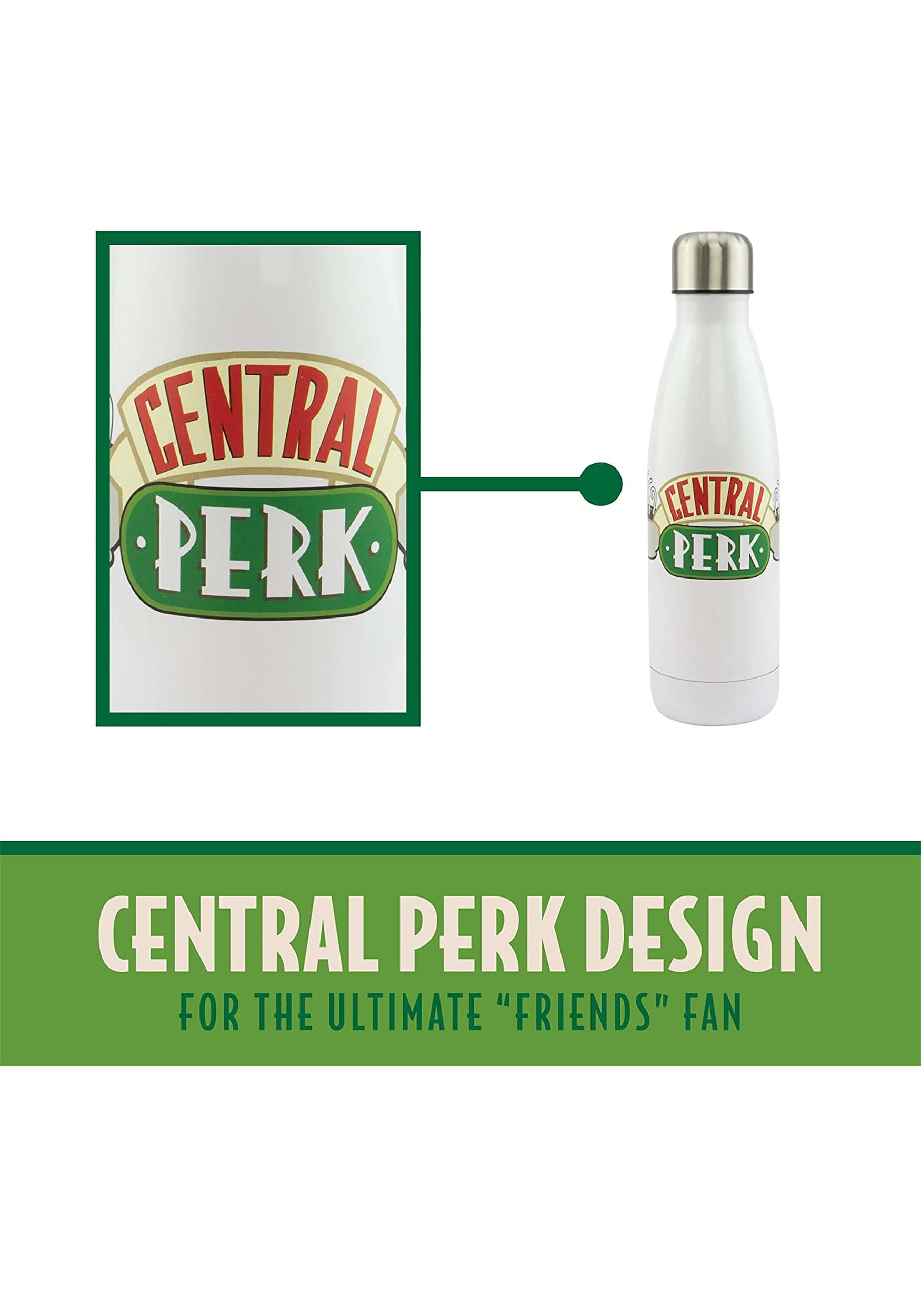 Friends Central Perk Metal Water Bottle