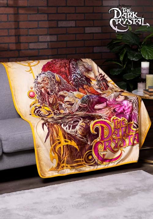 60x48 Dark Crystal Throw Blanket Main