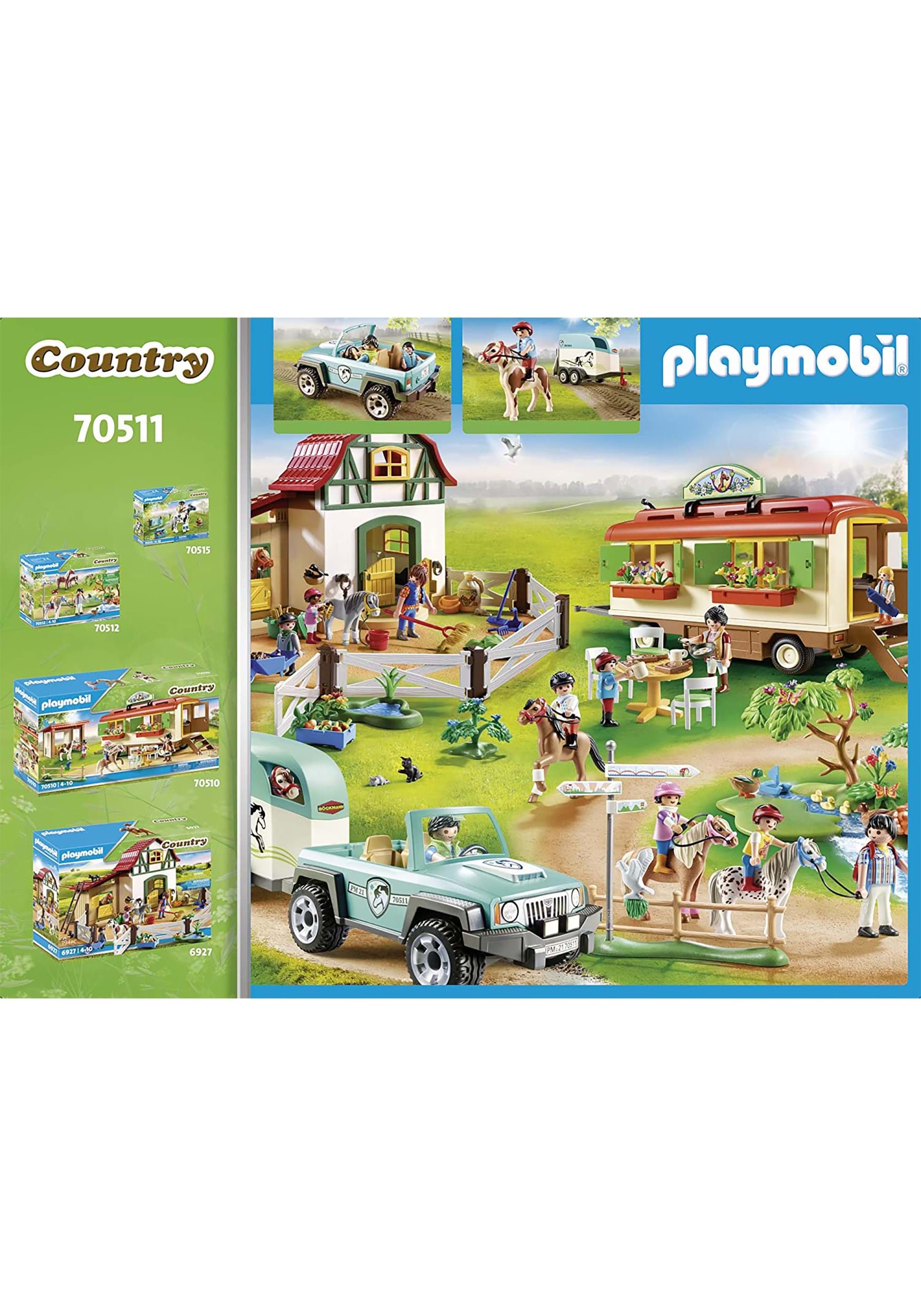 Playmobil 6927 Country Pony Farm. Building Only