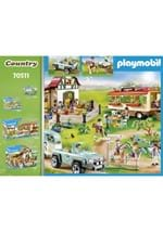 Playmobil Pony Farm Car w/ Pony Trailer Alt 6