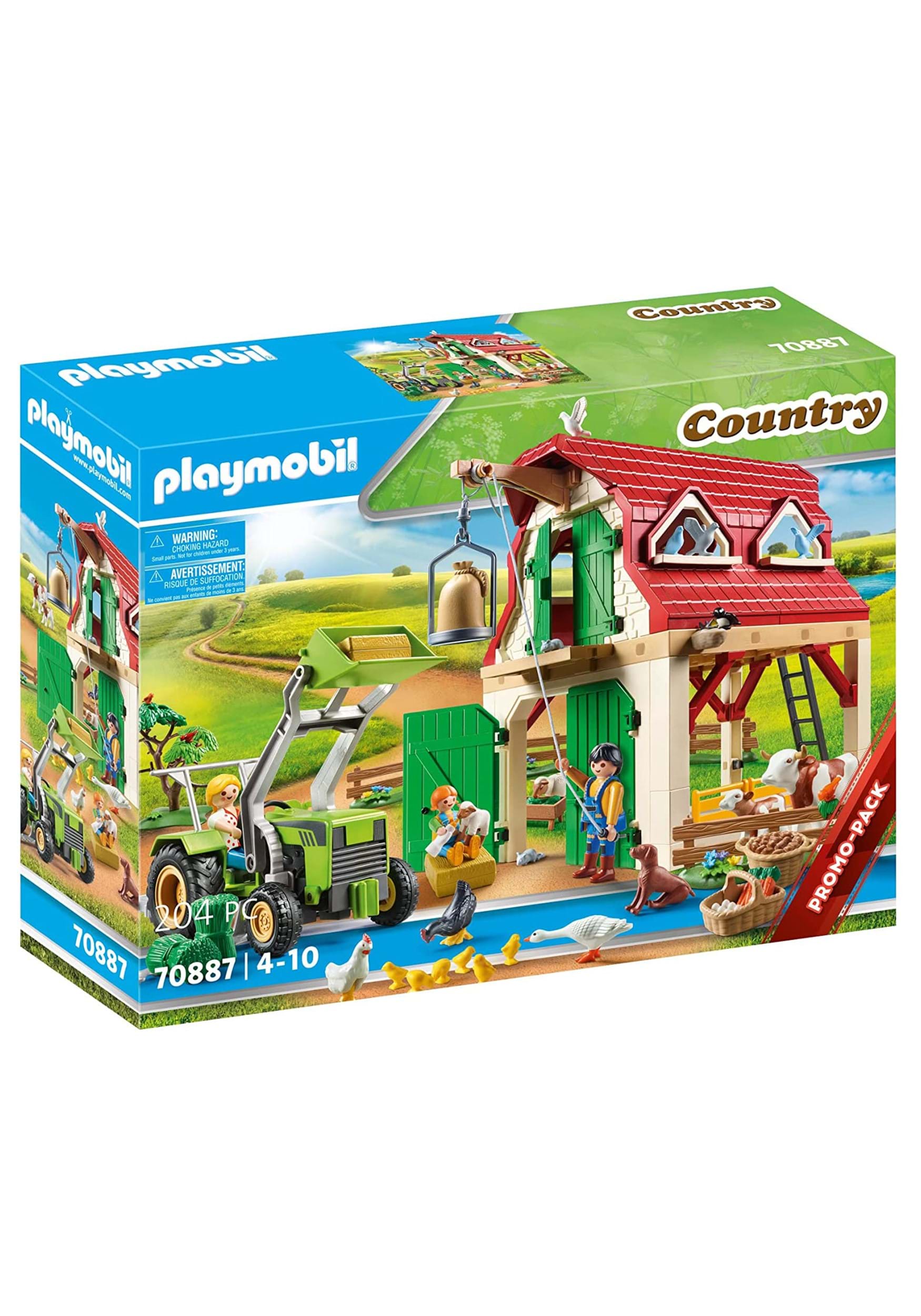 Playmobil Country Farm with Small Animals Building Set