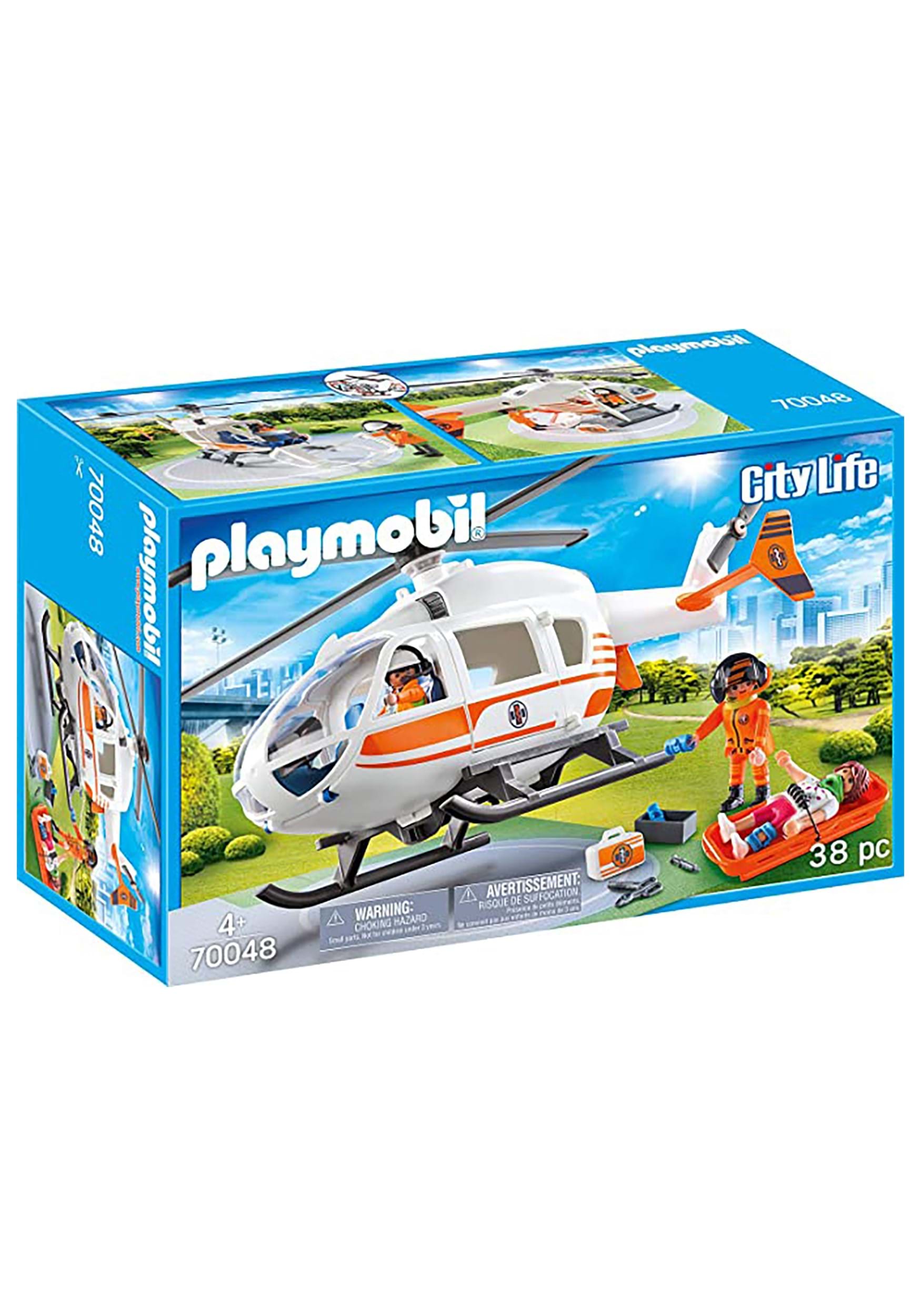 Playmobil Rescue Helicopter Set