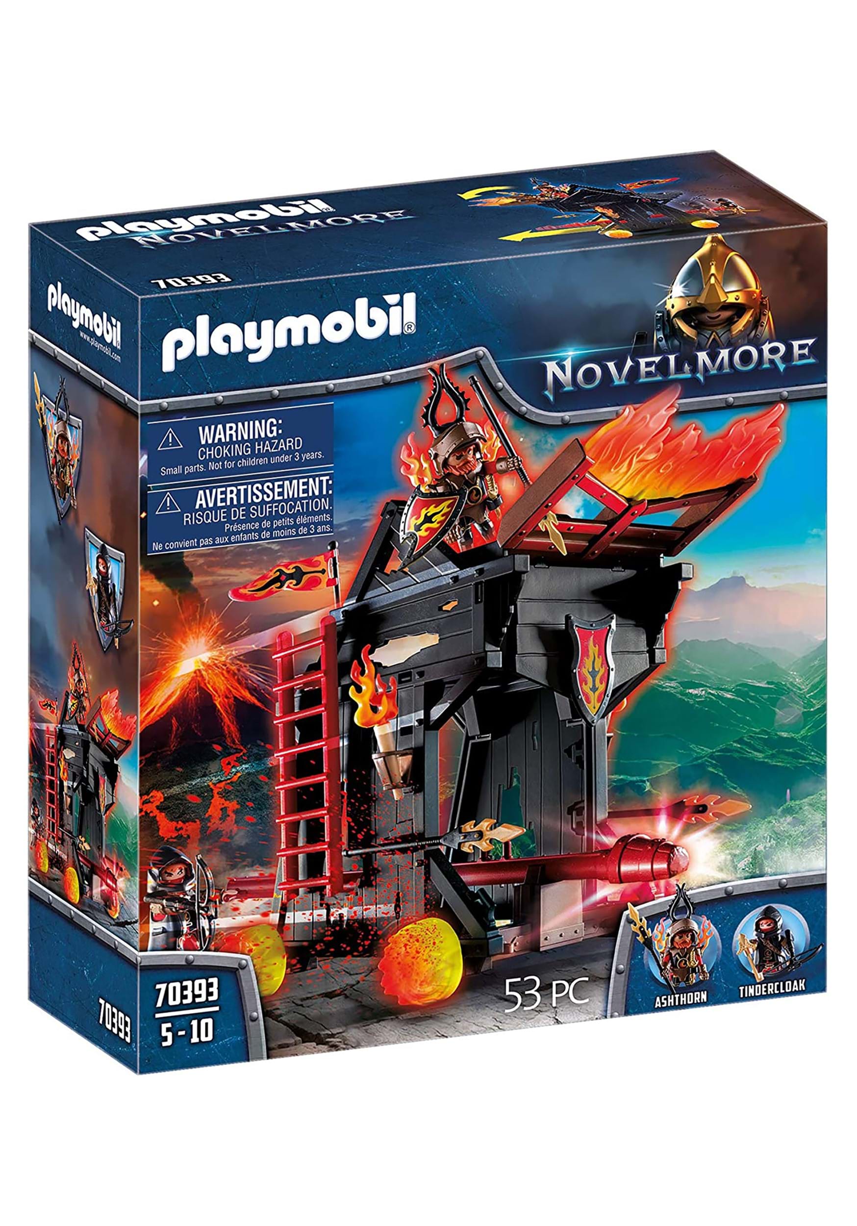 Playmobil Novelmore Burnham Raiders Fire Ram Building Set