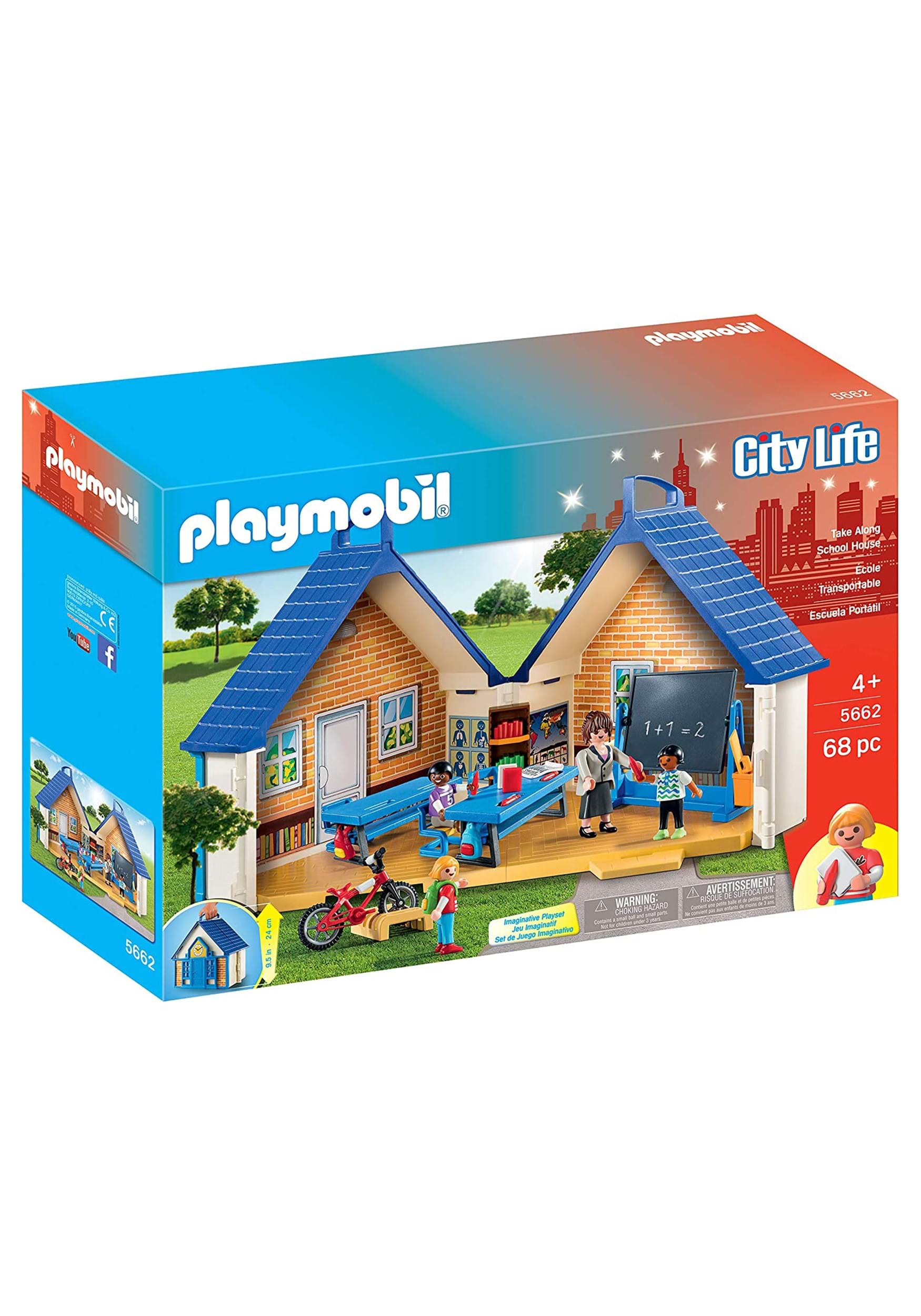 Playmobil Take Along School House Set