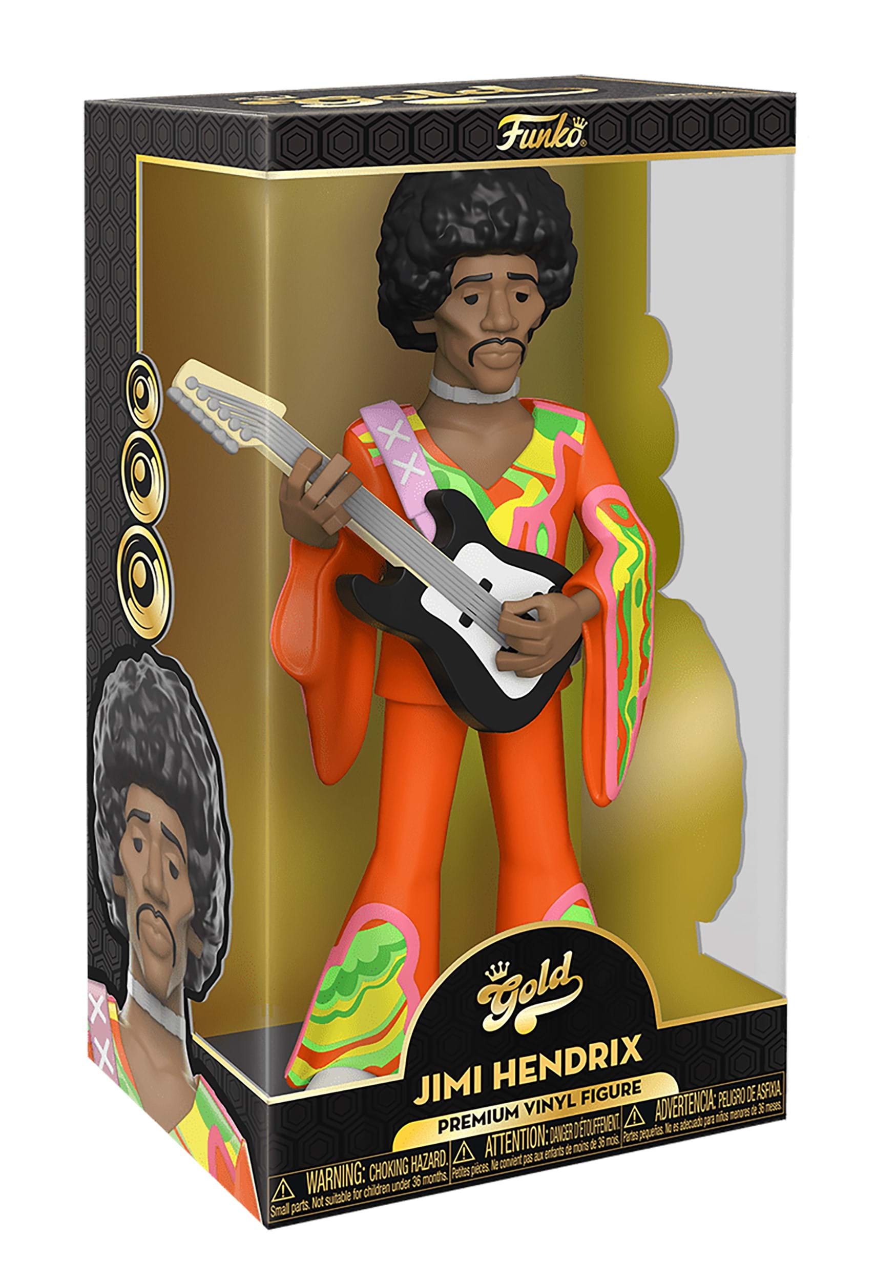 Vinyl Gold 12 Jimi Hendrix Figure