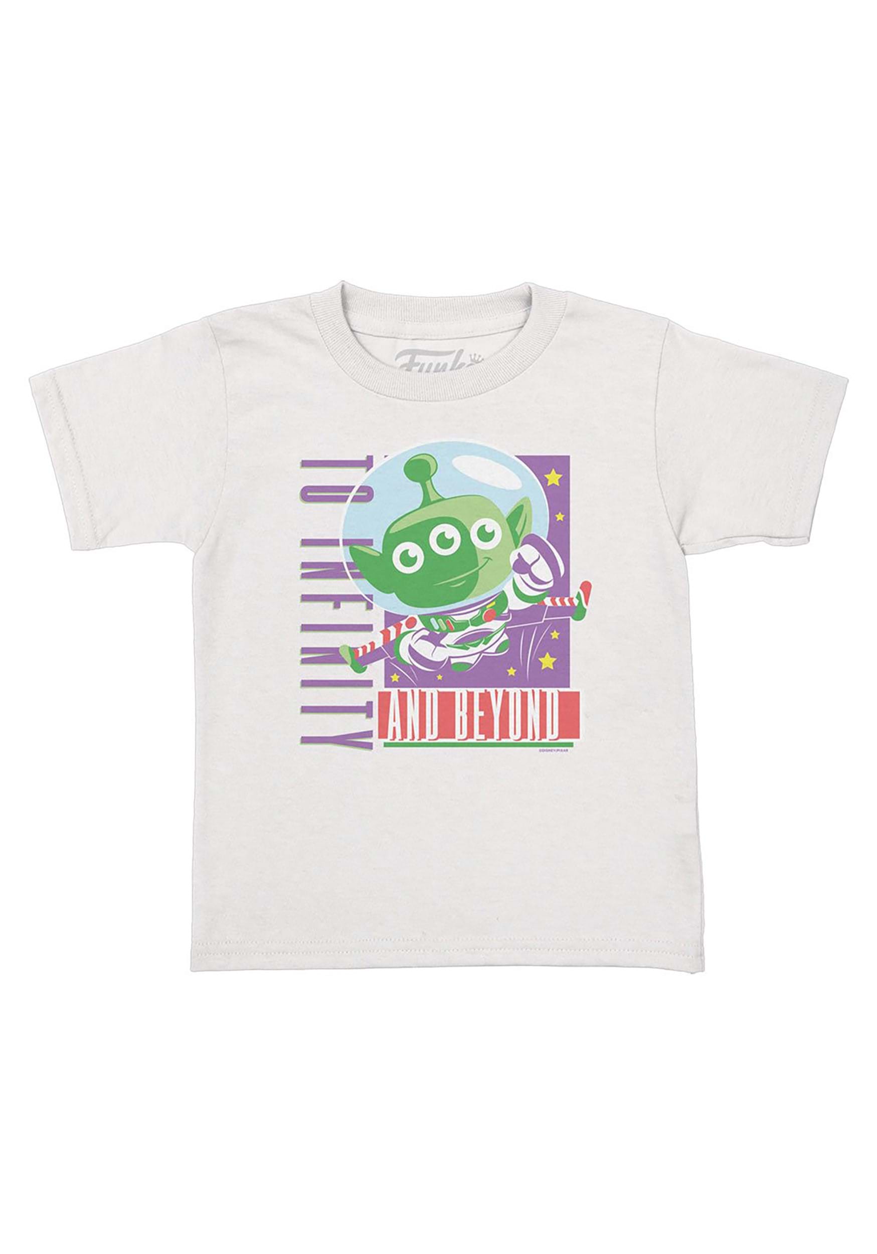Pocket POP! & Kids Tee: Disney-Alien Buzz T-Shirt & Vinyl Figure