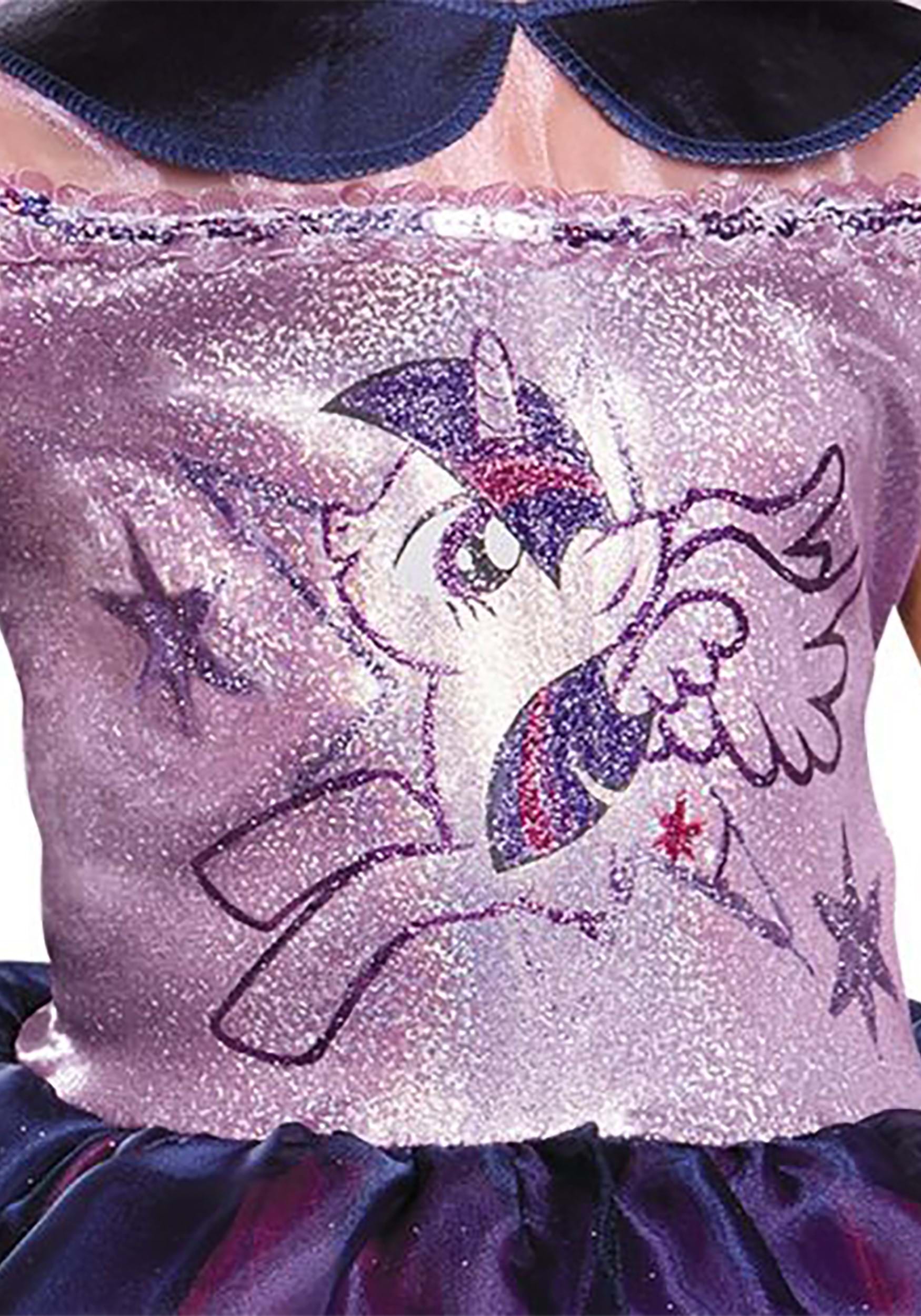 Twilight Sparkle Tights My Little Pony Purple Halloween Child Costume  Accessory 