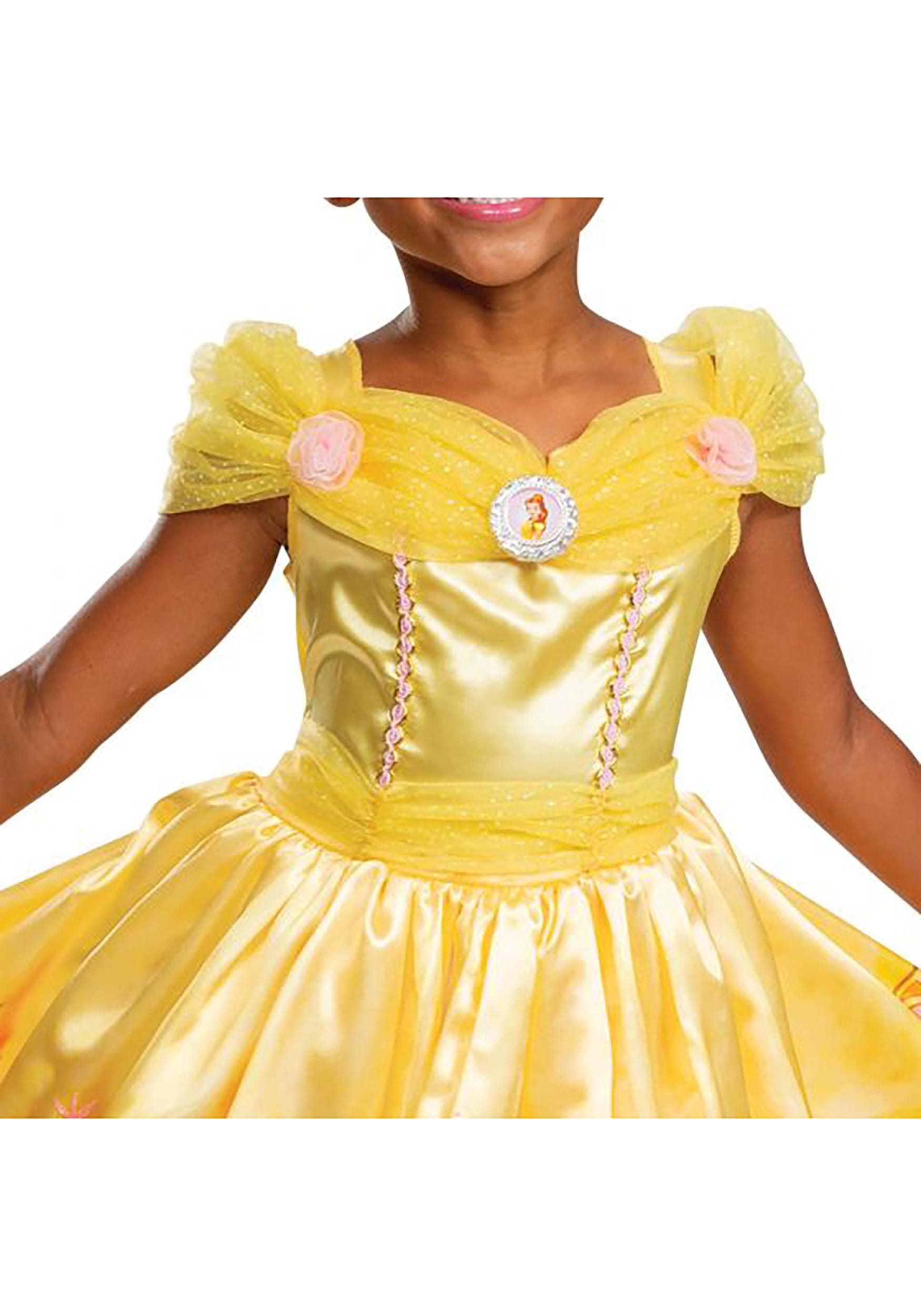 Beauty And The Beast Deluxe Toddler Belle Costume , Princess Costumes