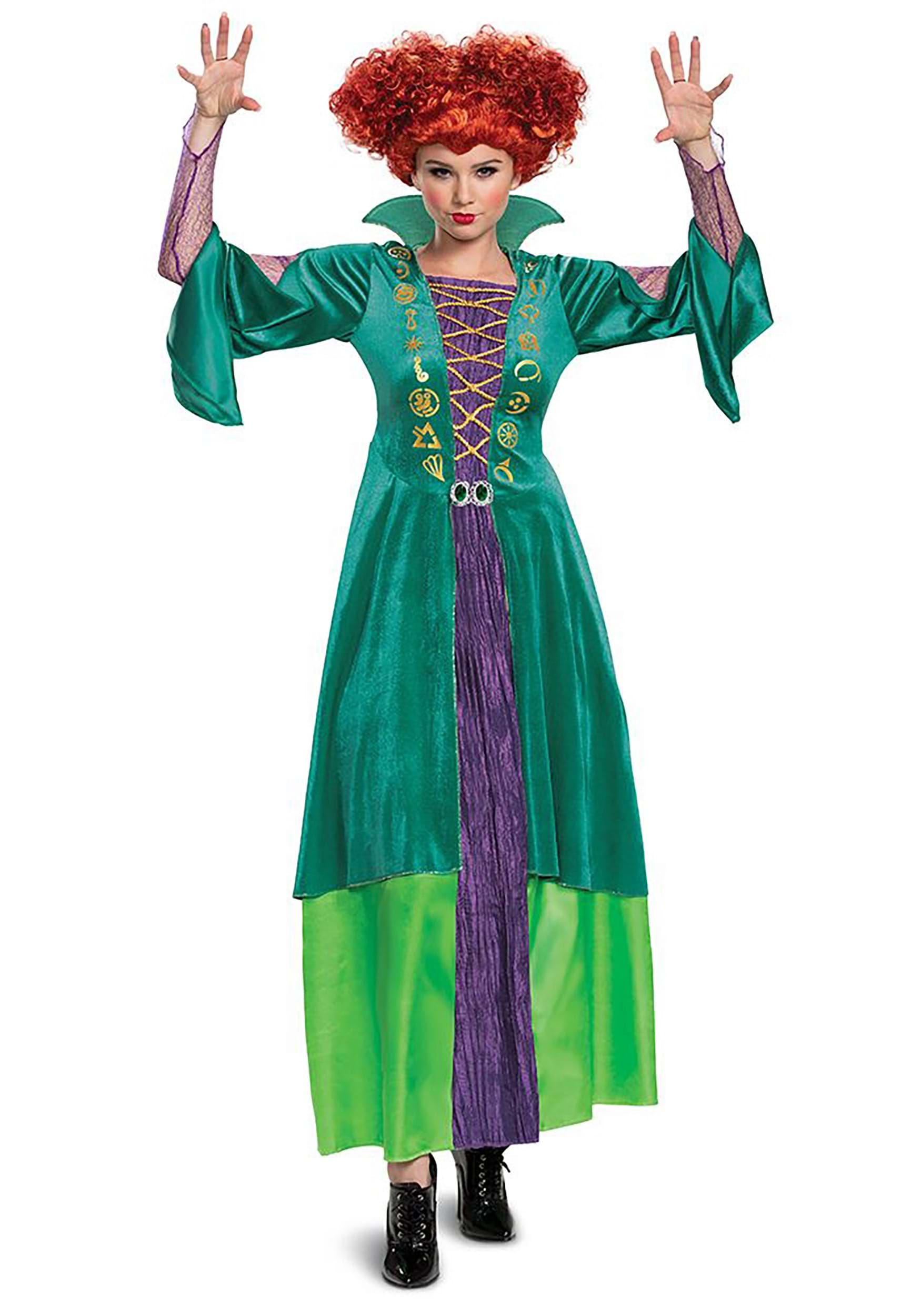 Hocus Pocus Deluxe Wini Womens Costume Dress | Disney Costumes