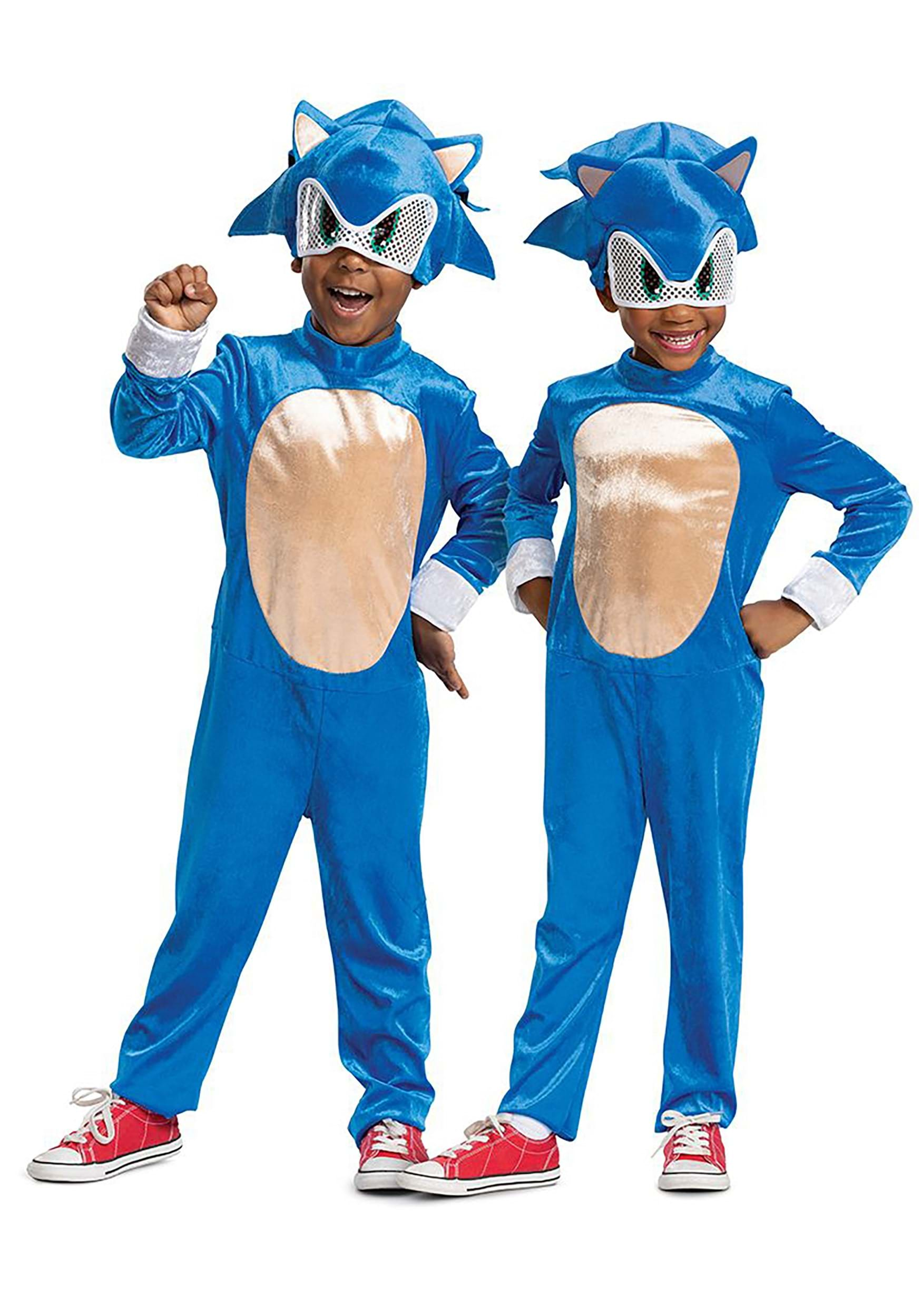 Sonic Costume  Sonic the hedgehog halloween costume, Sonic costume, Sonic  birthday