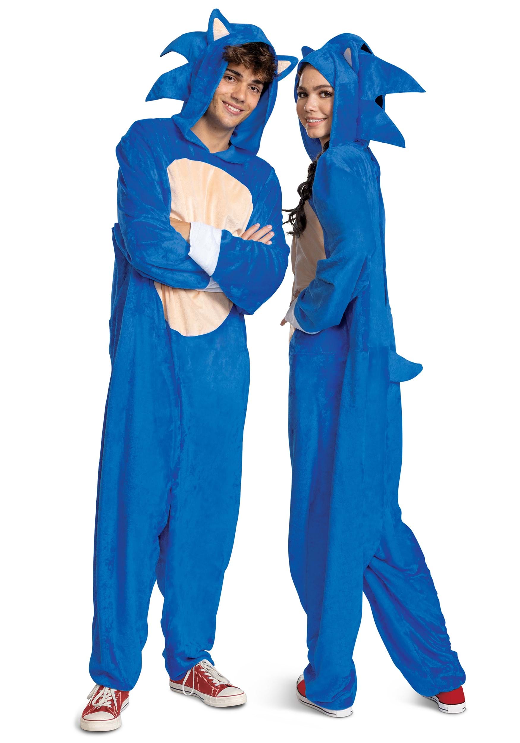 Photos - Fancy Dress FUN Costumes Sonic 2 Unisex Sonic Movie Costume for Adults Blue/Orange
