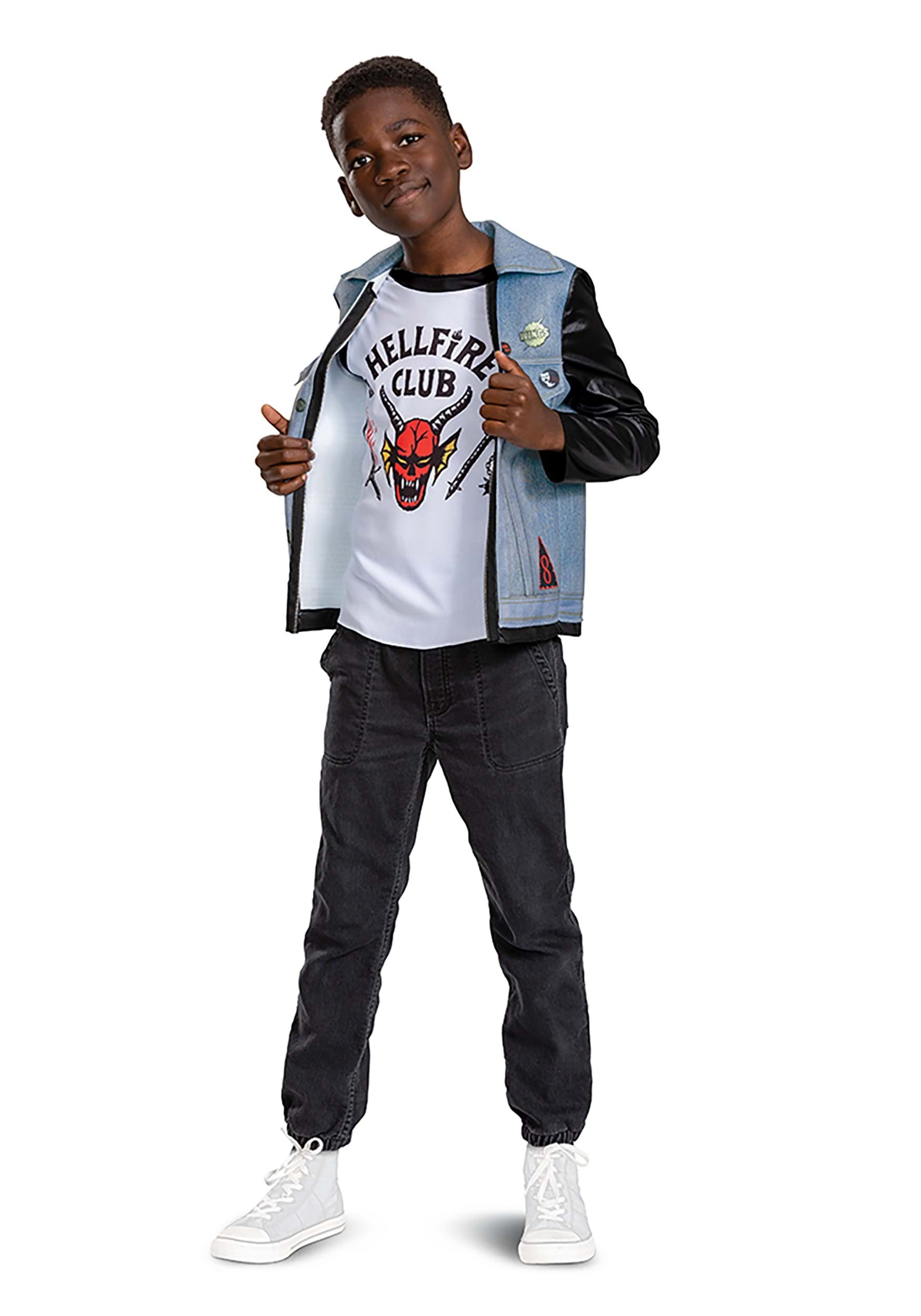  Disguise Stranger Things Tween Classic Eddie S4 Costume :  Clothing, Shoes & Jewelry