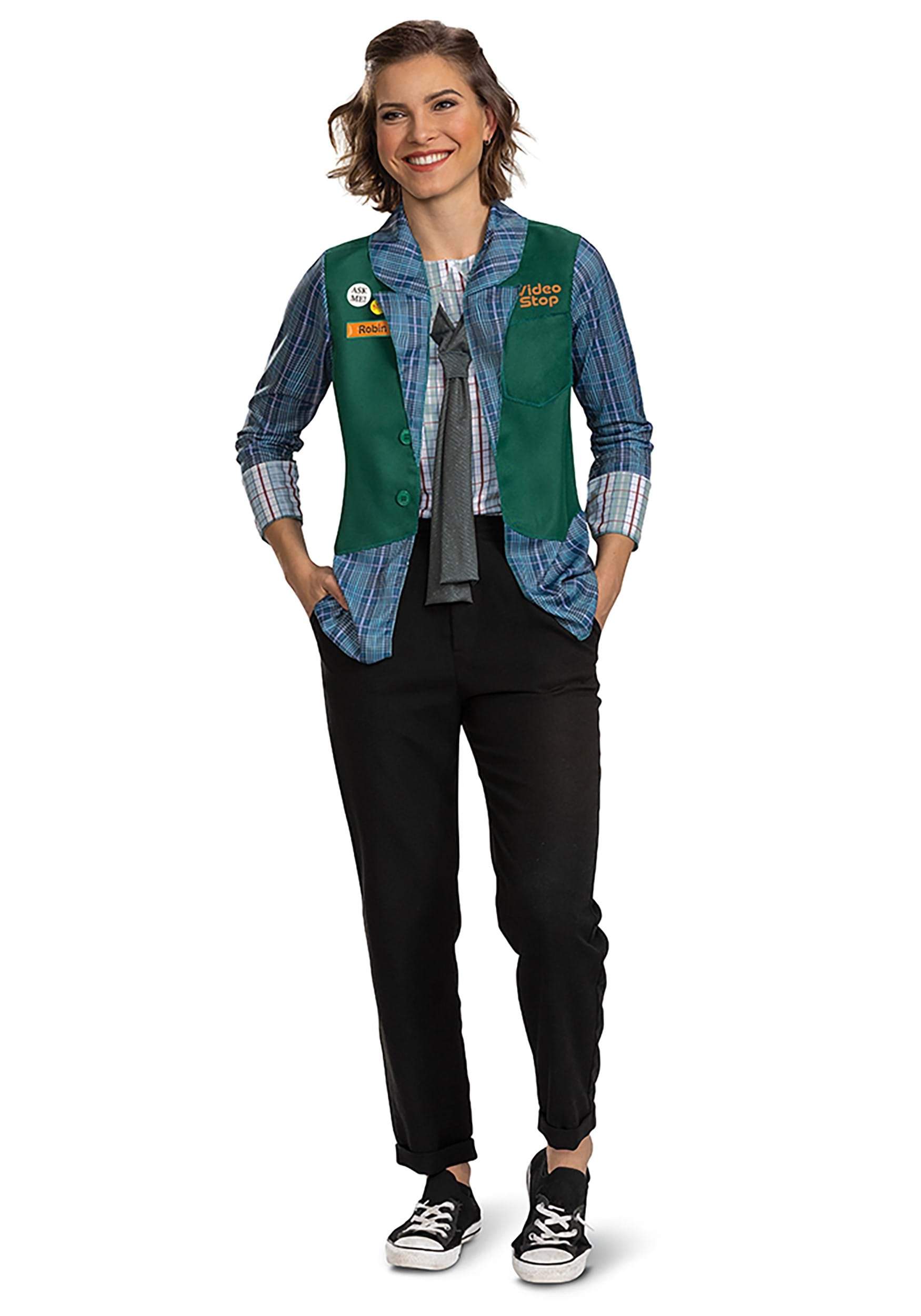 Stranger Things Deluxe Video Robin S4 Costume for Adults