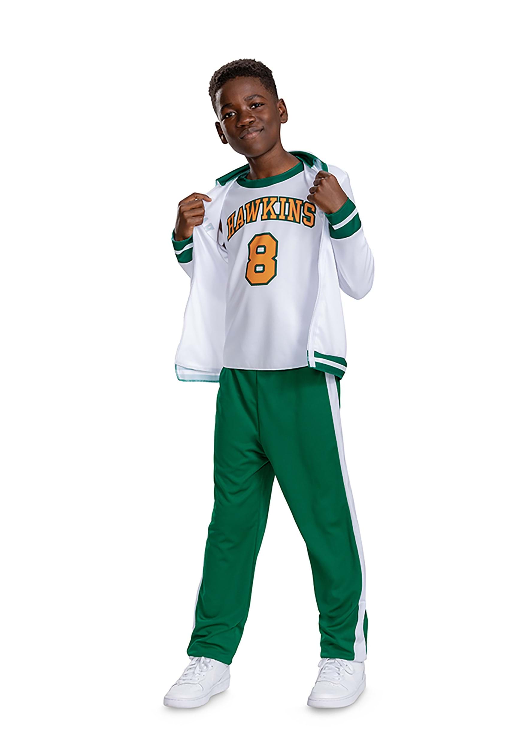 Photos - Fancy Dress Classic Disguise Stranger Things Tween  Lucas S4 Costume for Kids Green/ 