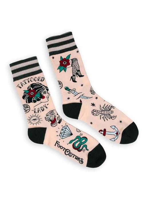 Adult Tattooed Lady Socks