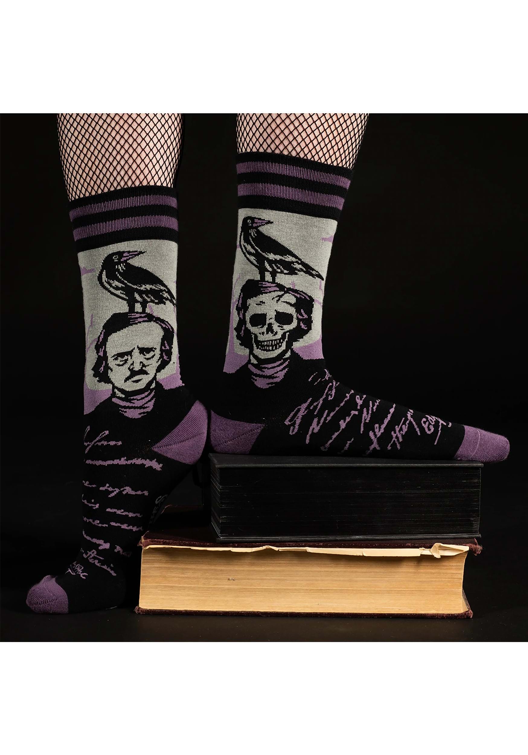 Poe The Raven Socks