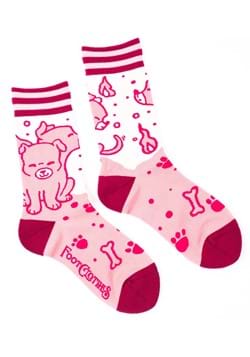 Adult Pink Cerberus Socks