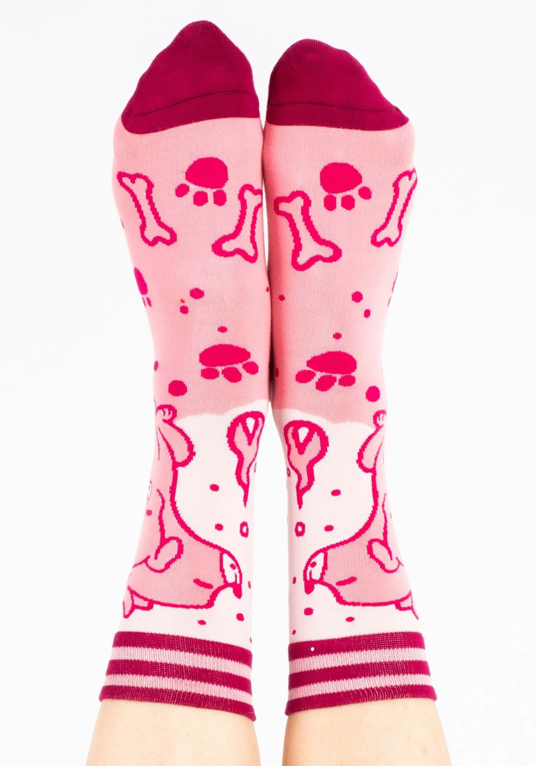 Pink Cerberus Socks