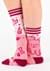 Adult Pink Cerberus Socks Alt 3