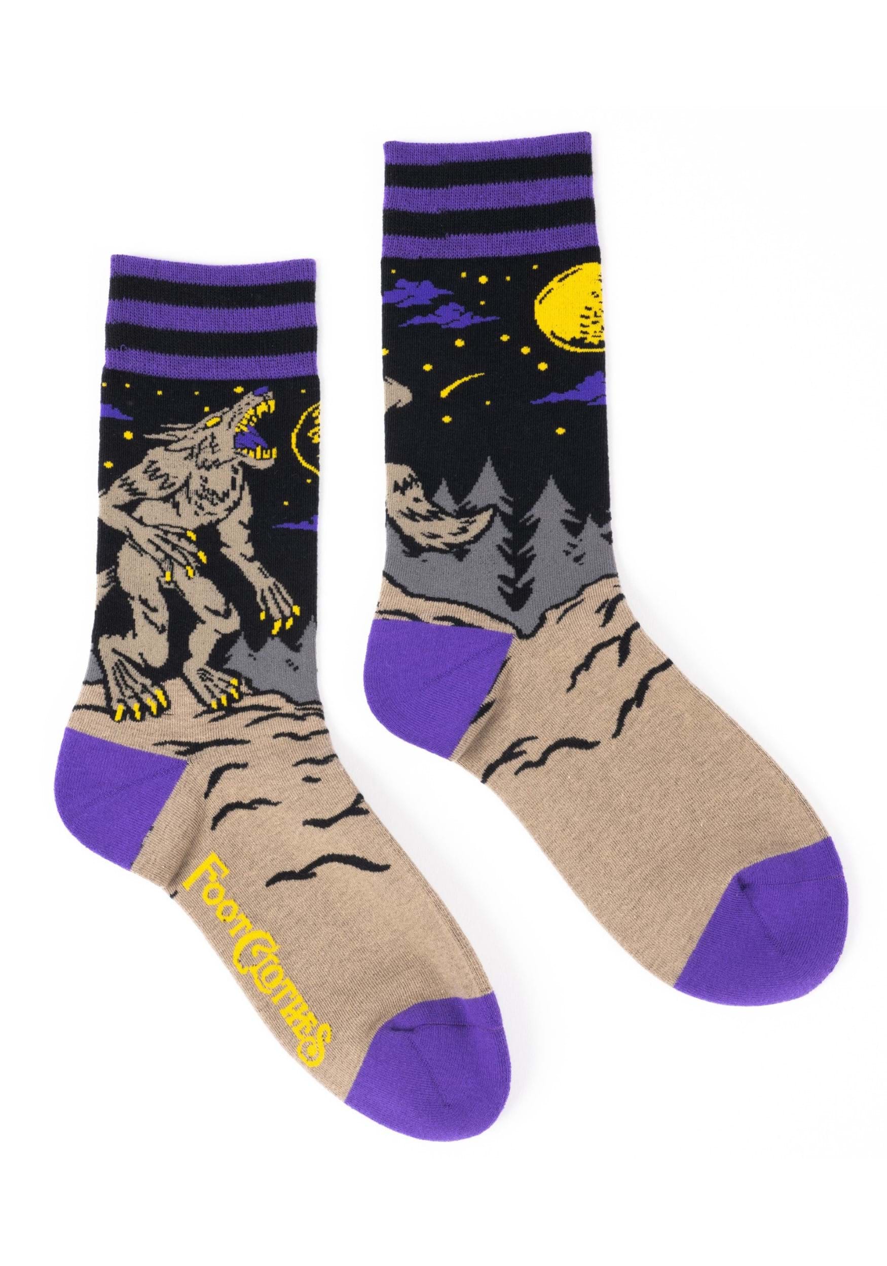 Evil Werewolf Socks