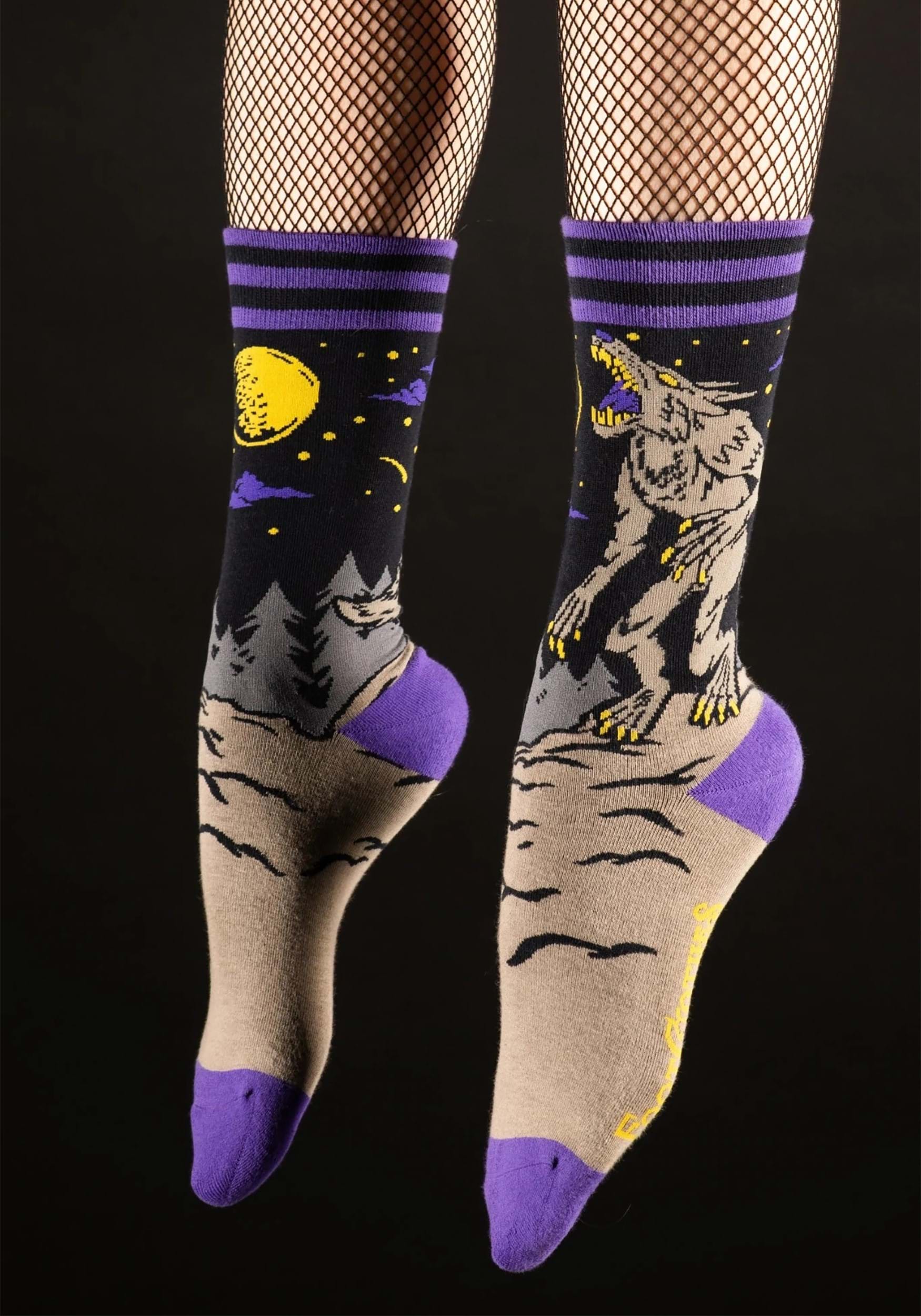 Evil Werewolf Socks