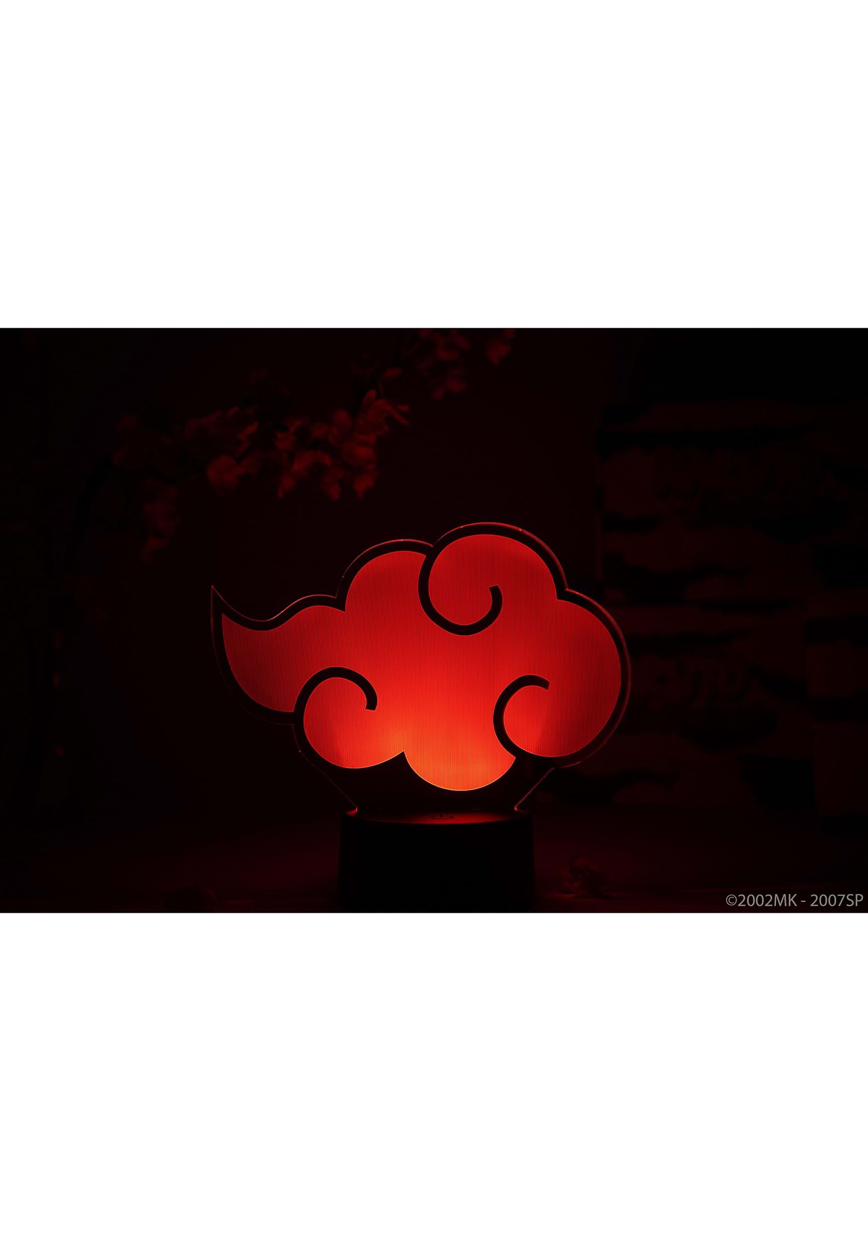 Akatsuki Cloud Otaku Lamp From Naruto Shippuden | Anime Home and Decor