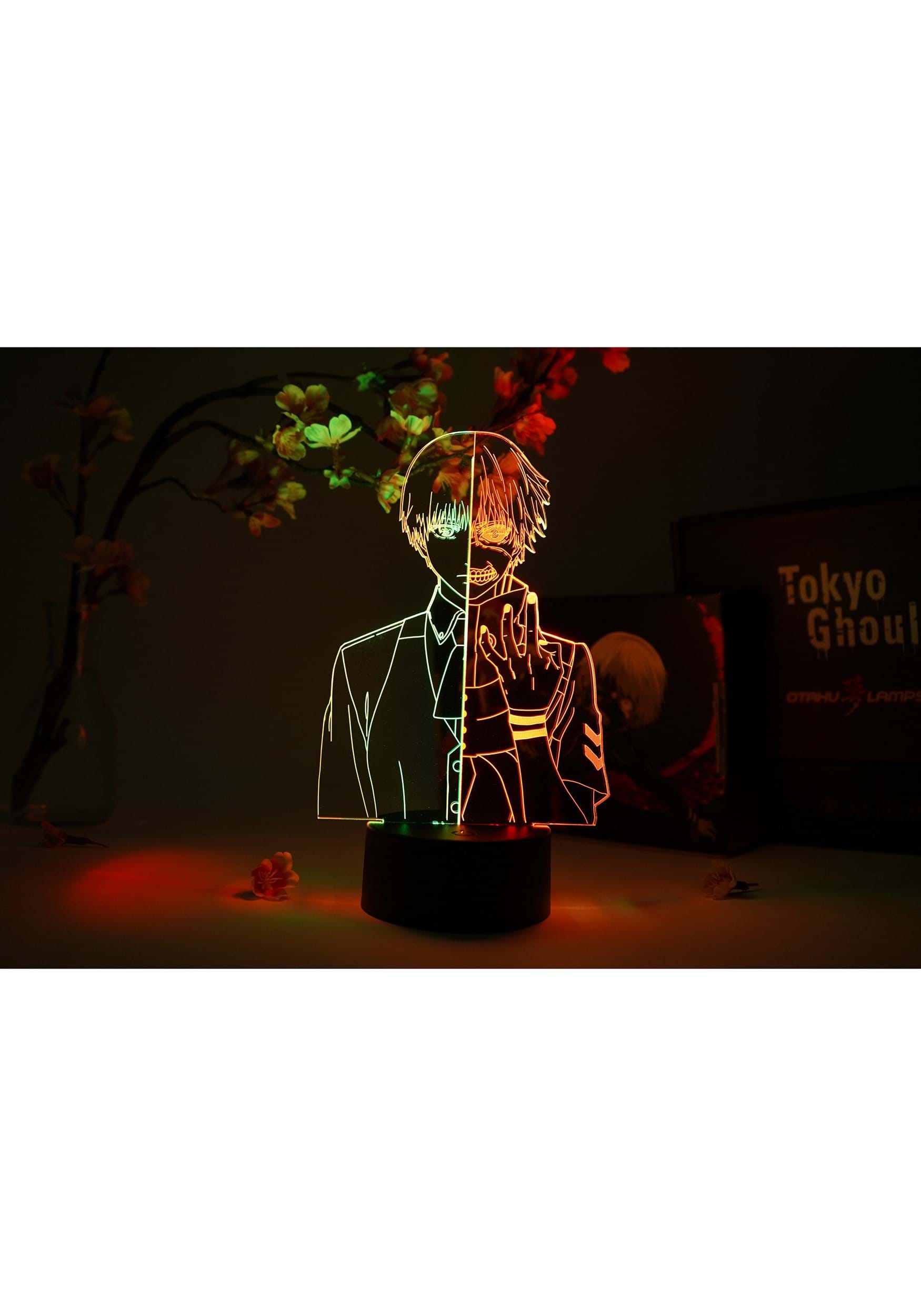 Ken Kaneki Ghoul Otaku Lamp (Tokyo Ghoul) - Dual LED Lamp