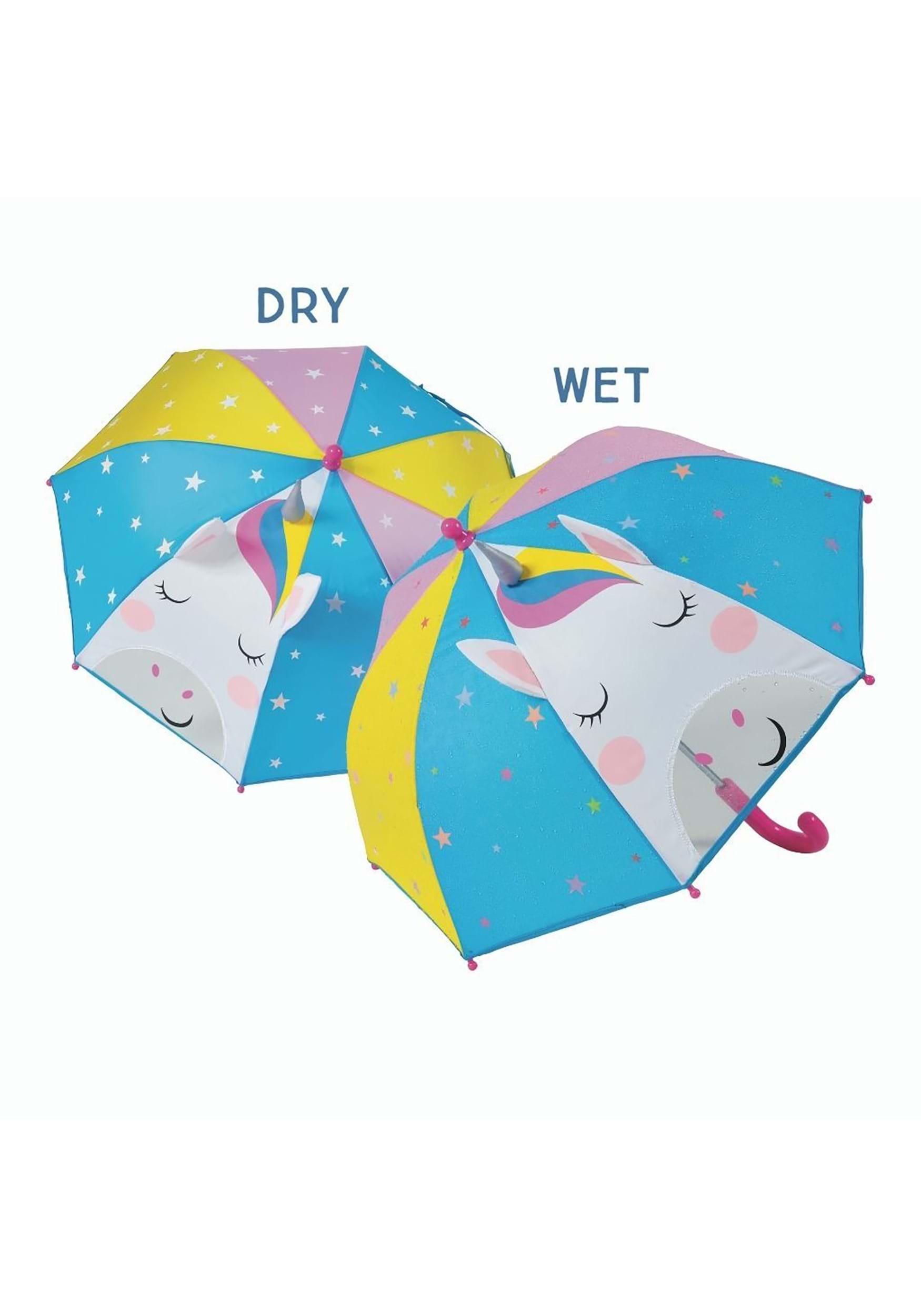 3D Unicorn Rainbow Umbrella