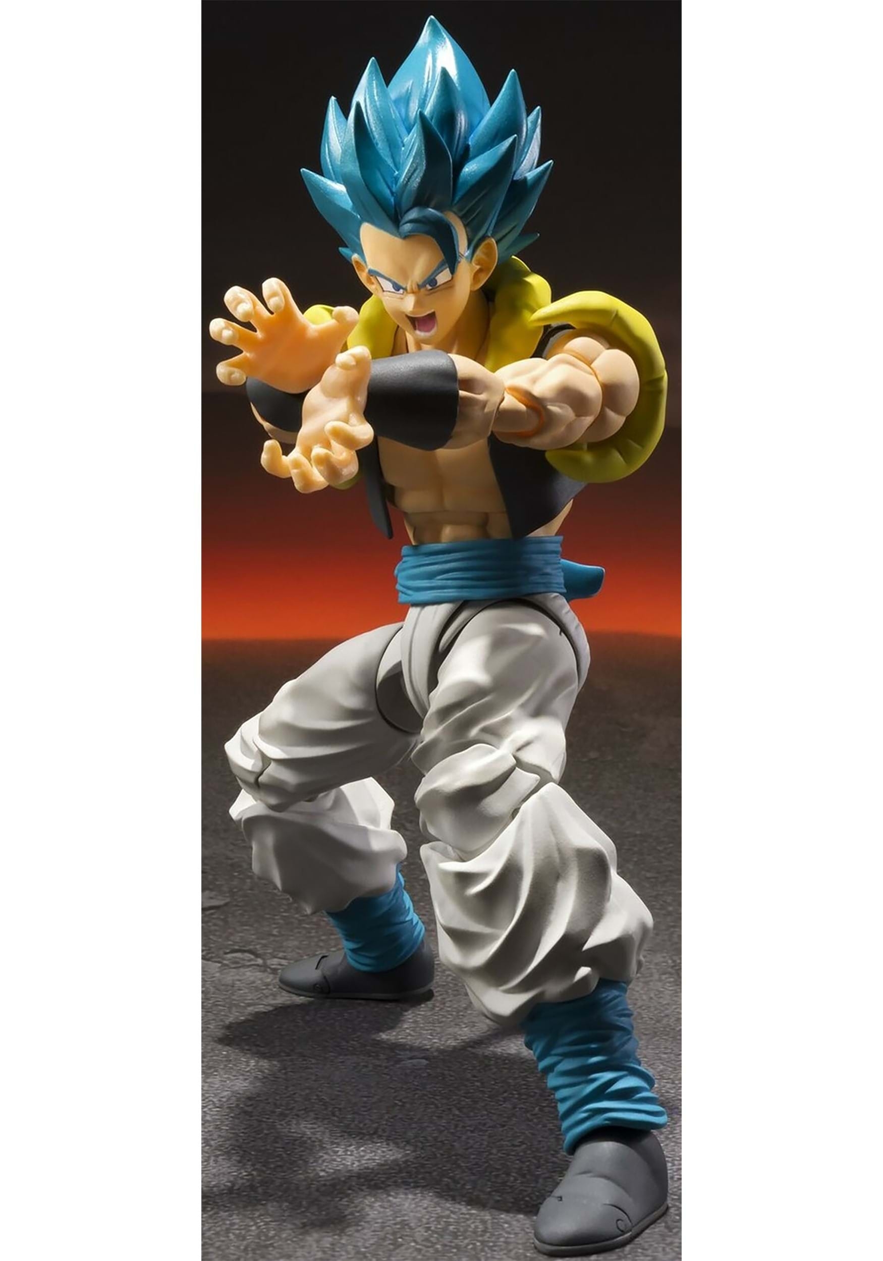 This pin shows gogeta blue and shows broly super sayain 1 but he