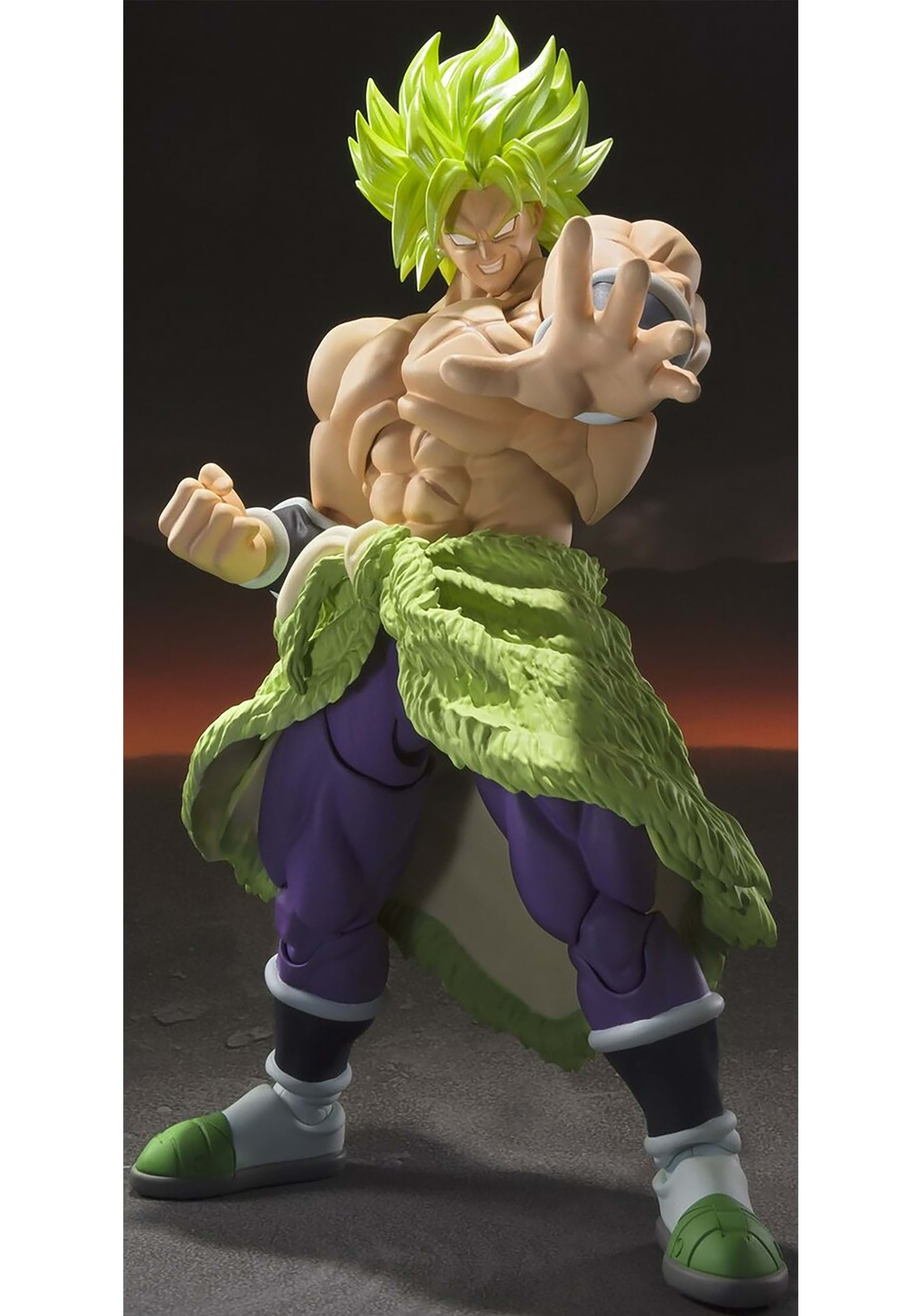 Dragon Ball Flash Series Super Saiyan Broly Anime Figure | 4'' Tall Super  Saiyan Broly Action Figure | Dragon Ball Super Anime Merch Contains