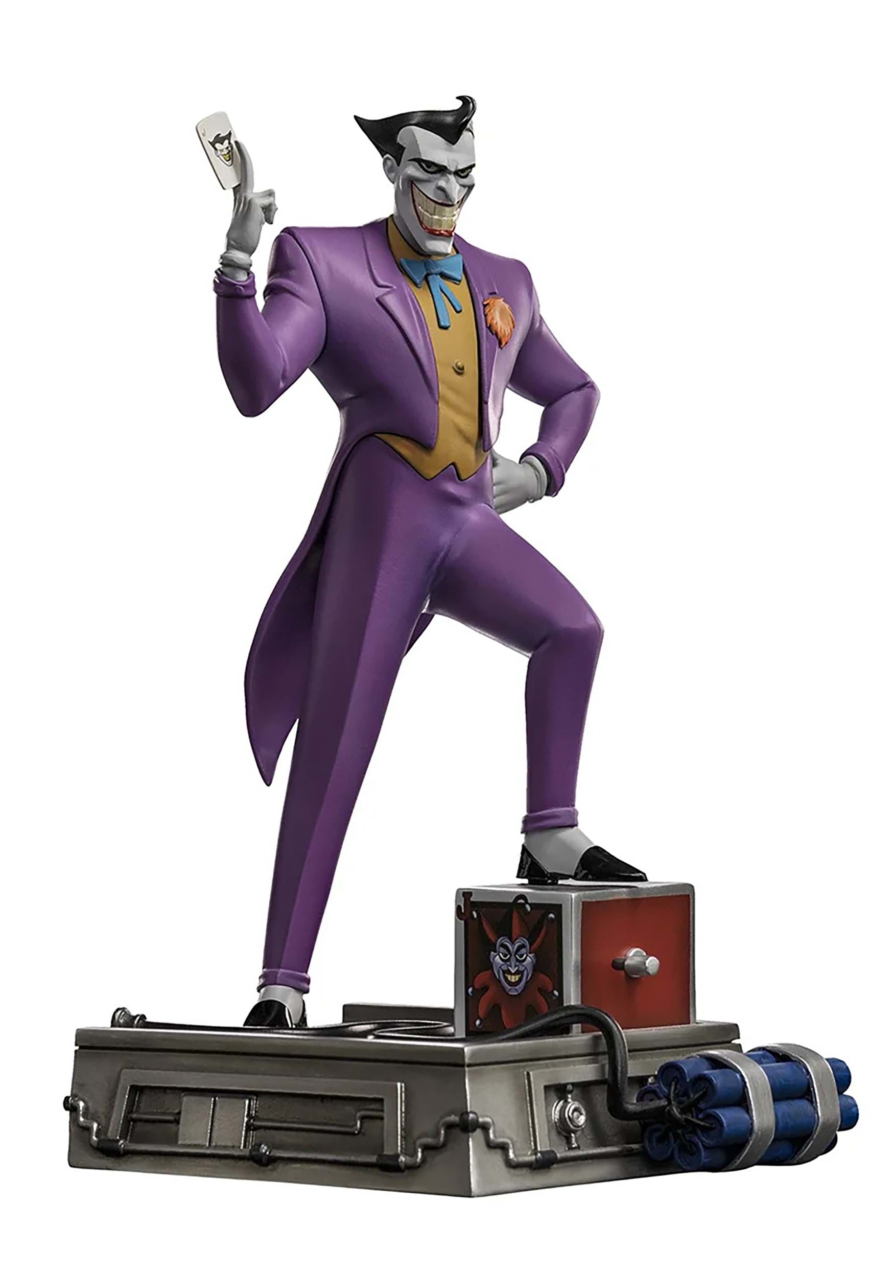 Review and photos of Joker Batman the Animated Series sixth scale action  figure