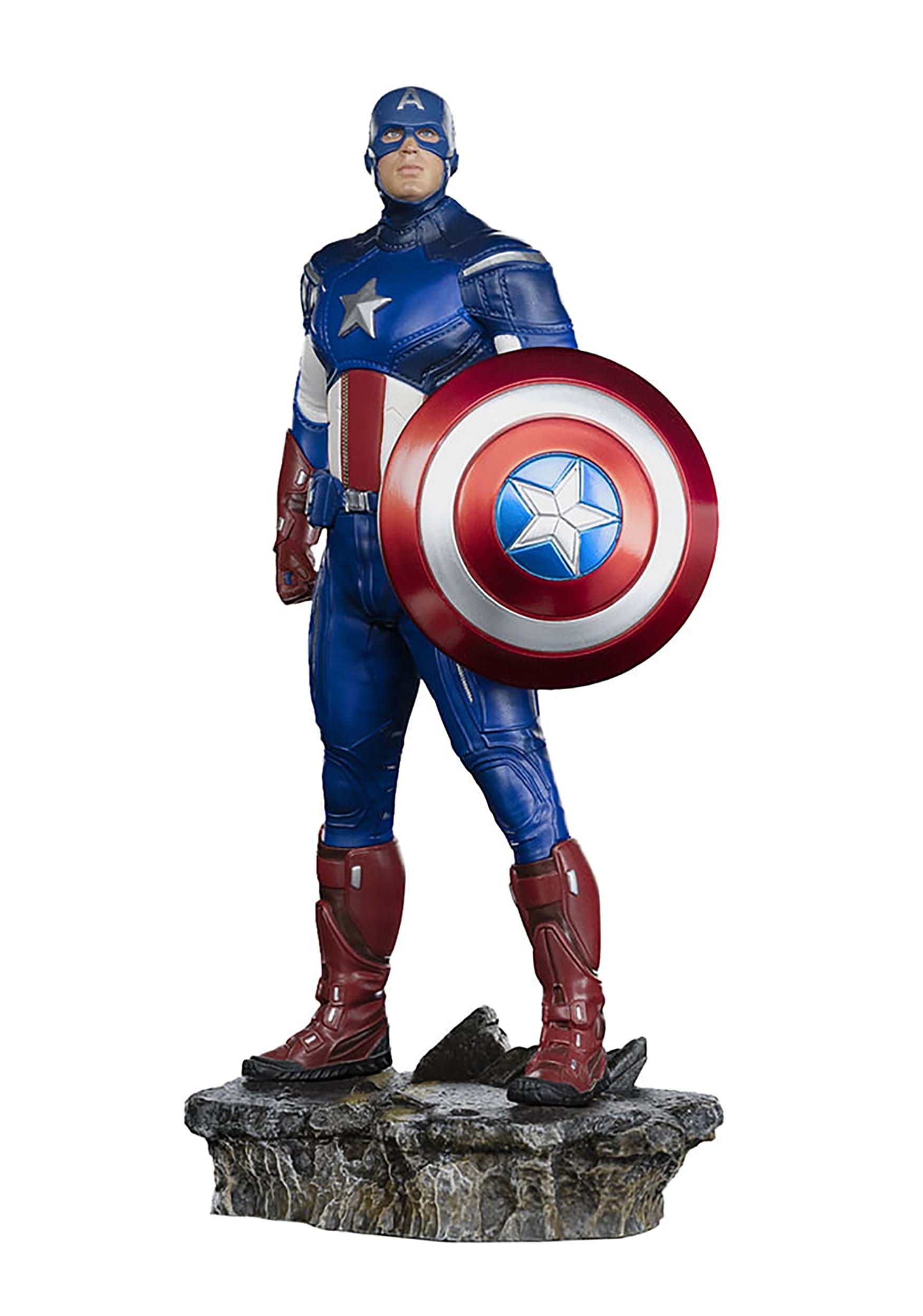 Marvel Infinity Saga Captain America Battle of NY BDS Art Scale 1/10