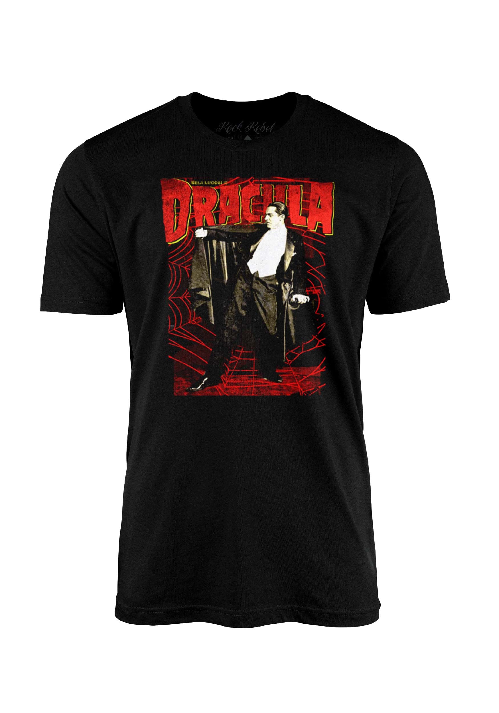 Adult Dracula Webs Graphic T-Shirt