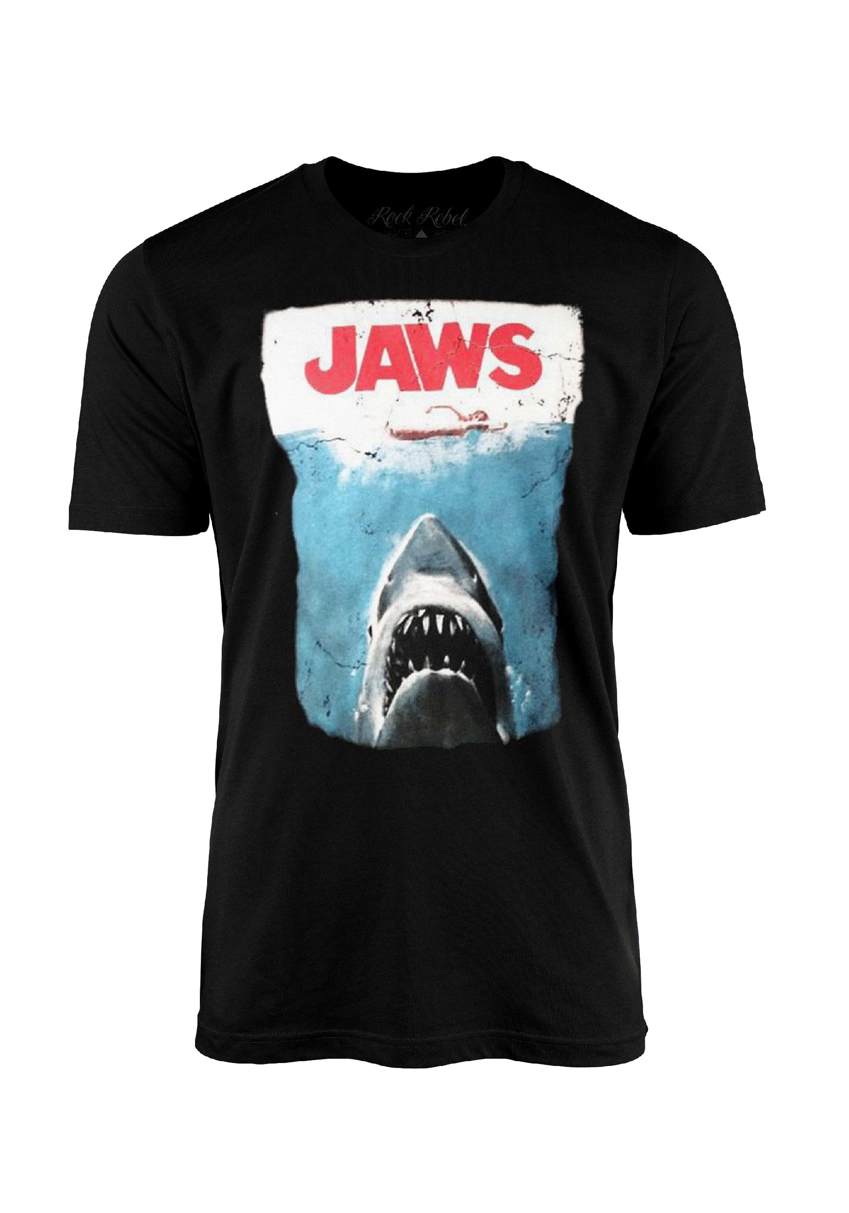 Jaws Movie Poster Graphic T-shirt
