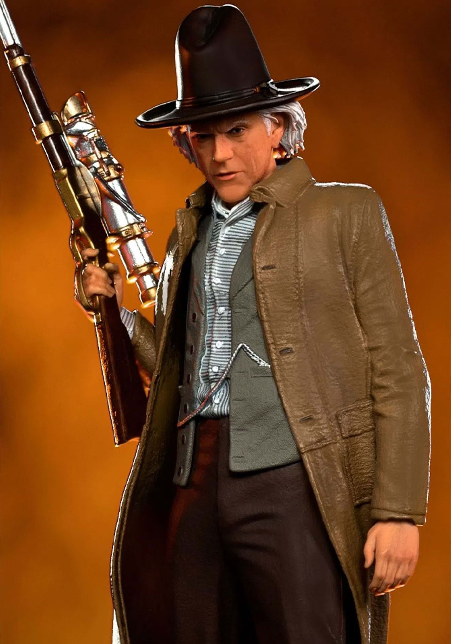 Back To The Future III Doc Brown BDS Art Scale 1/10 Figure