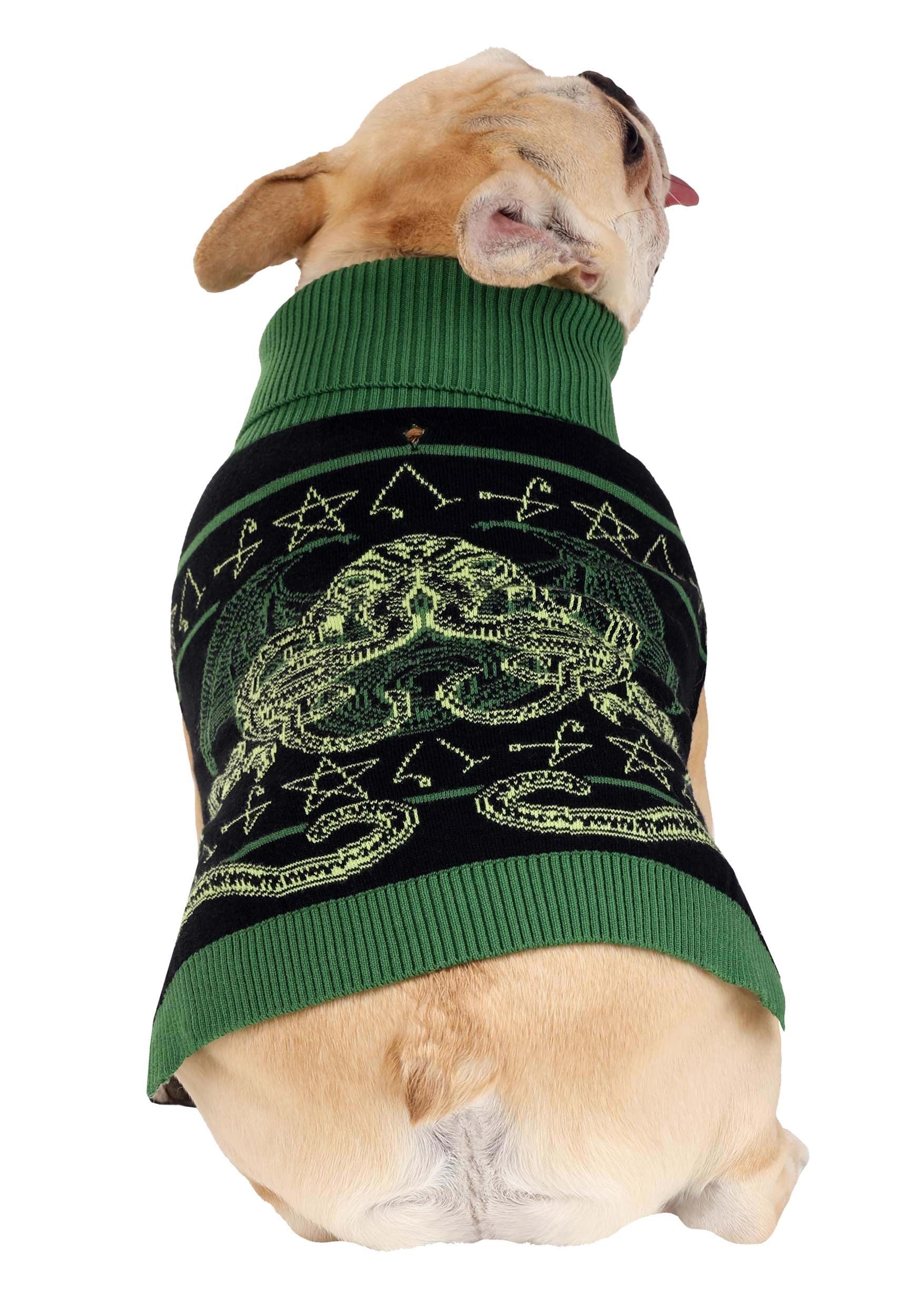 Cthulu Dog Holiday Sweater