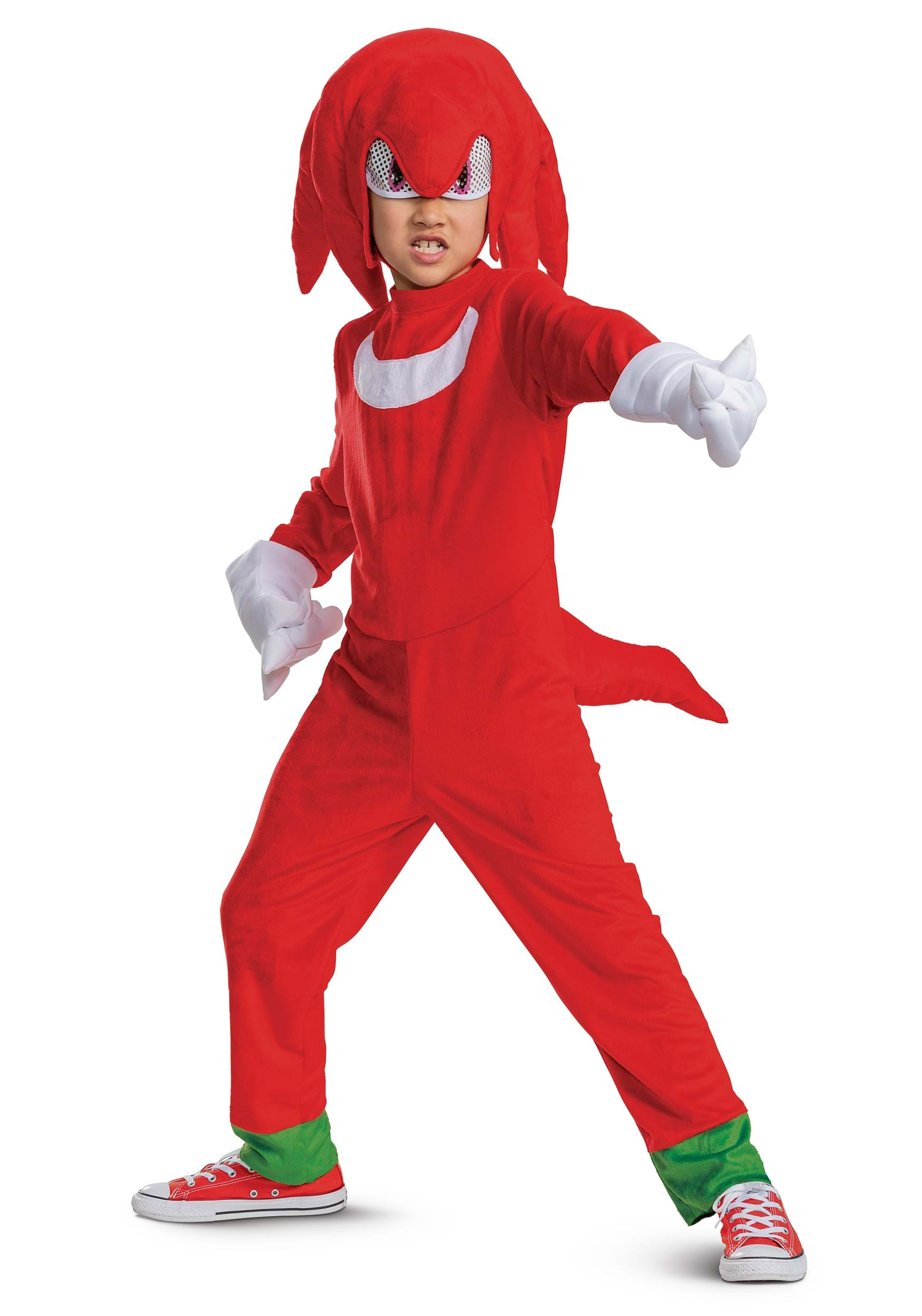 Sonic 2 Knuckles Deluxe Kids Costume