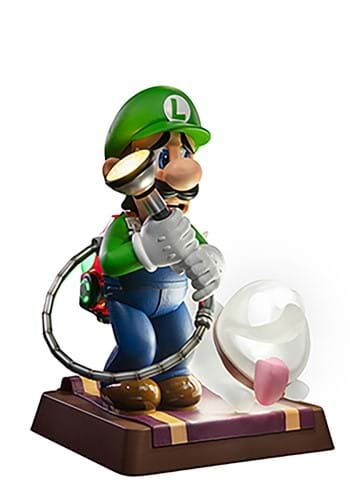 luigi pvc statue