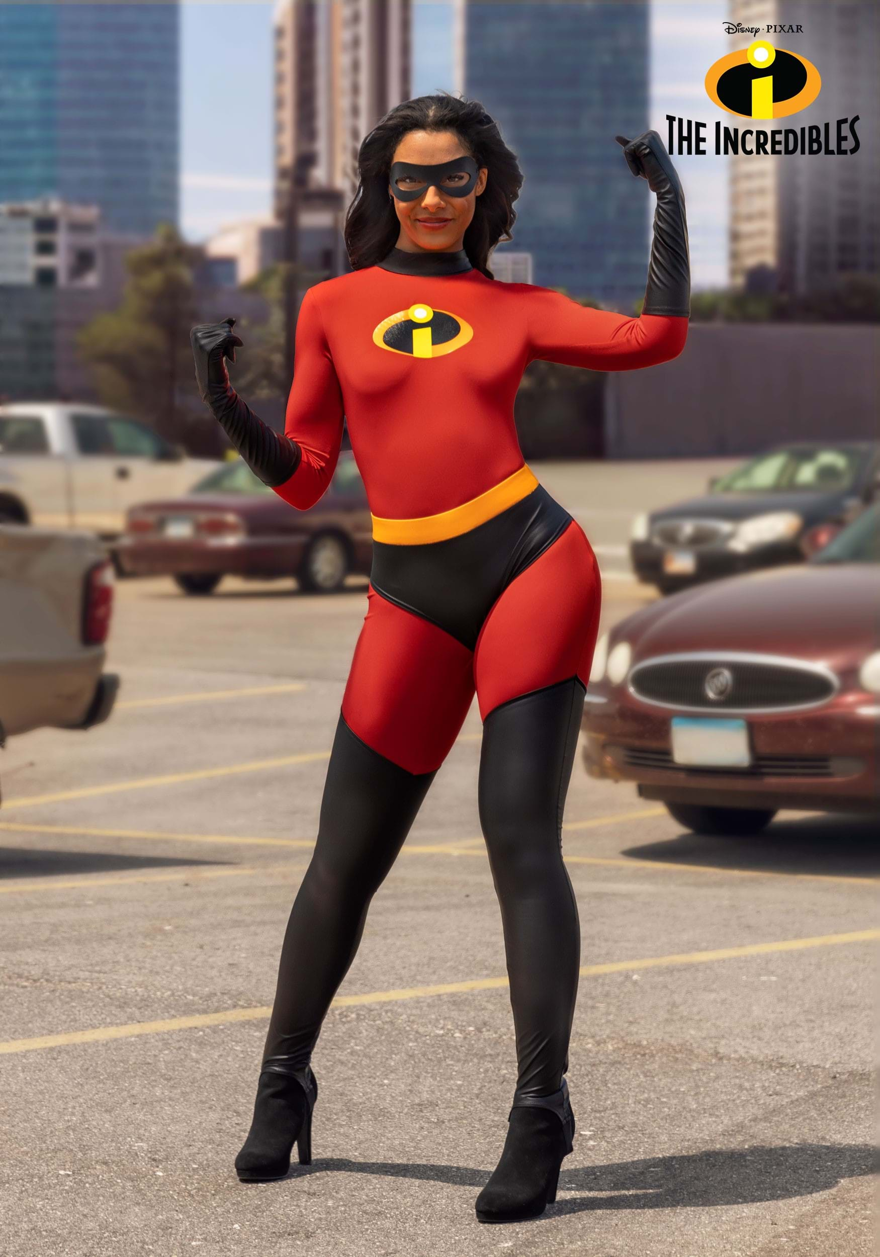 The Incredibles Deluxe Mrs. Incredible Costume for Women | Disney Costumes