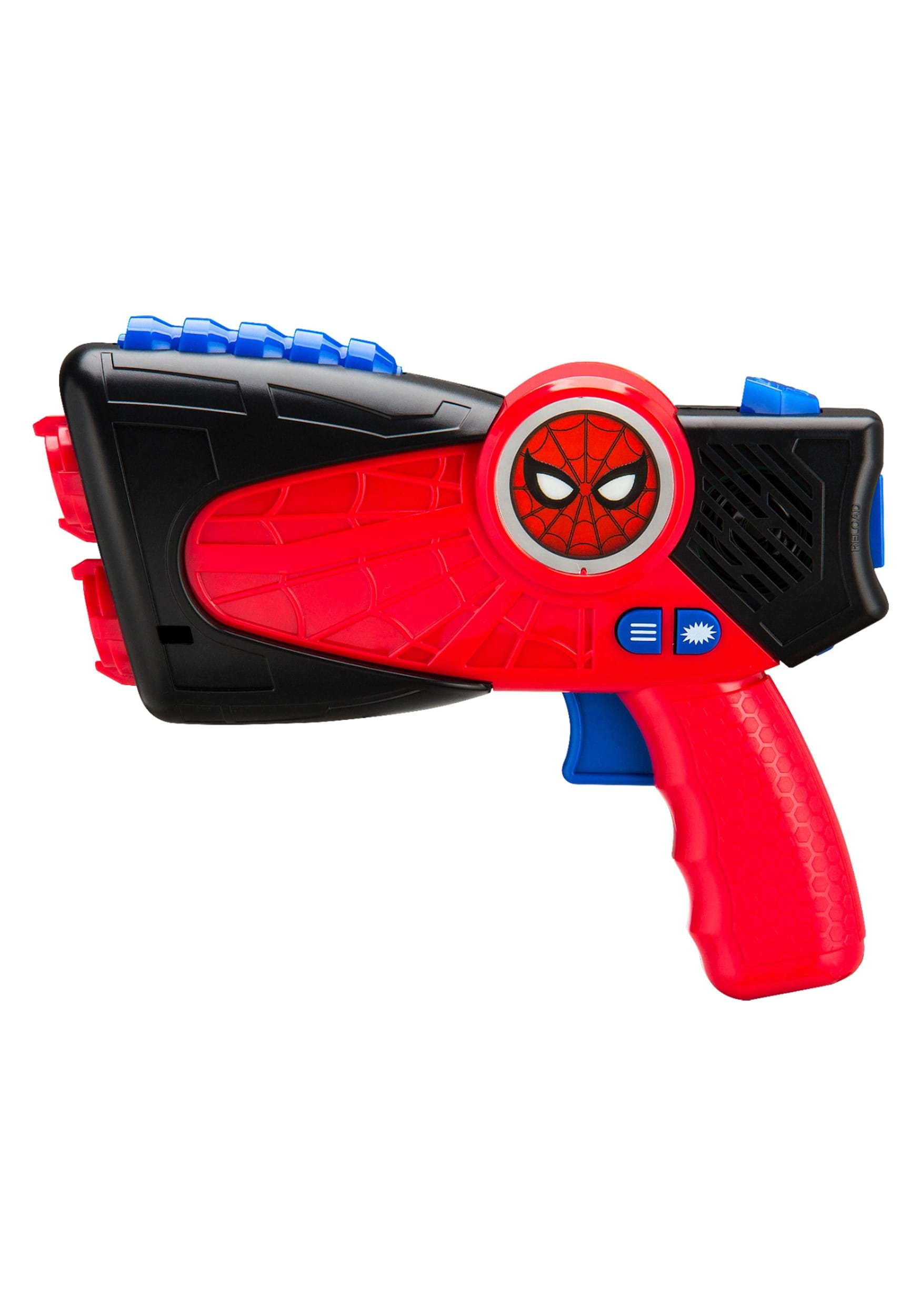 Kids Ultimate Spiderman Laser  Mega Set Gun Children Games Birthday Gift Game 