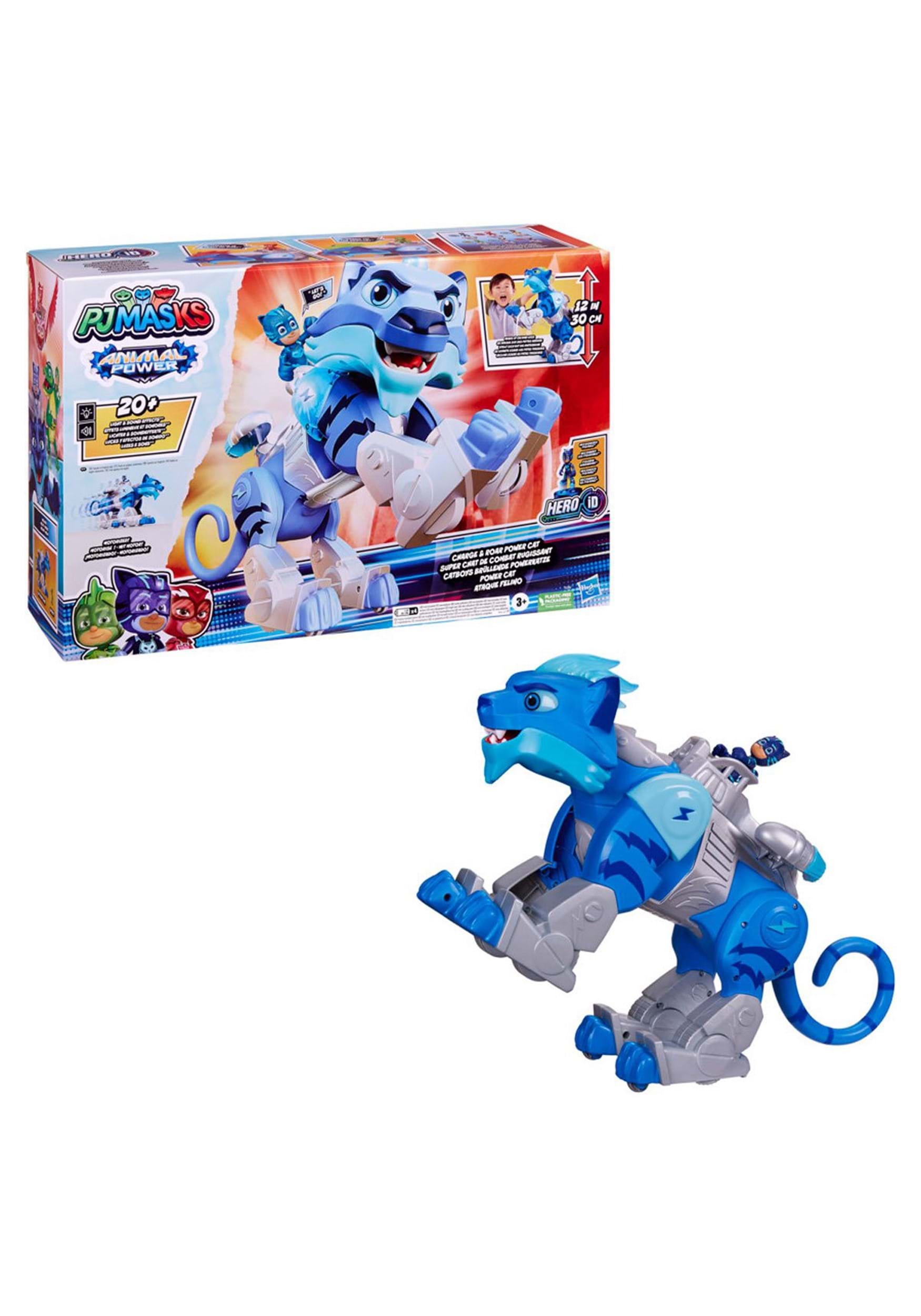PJ Masks Charge and Roar Power Cat Figure